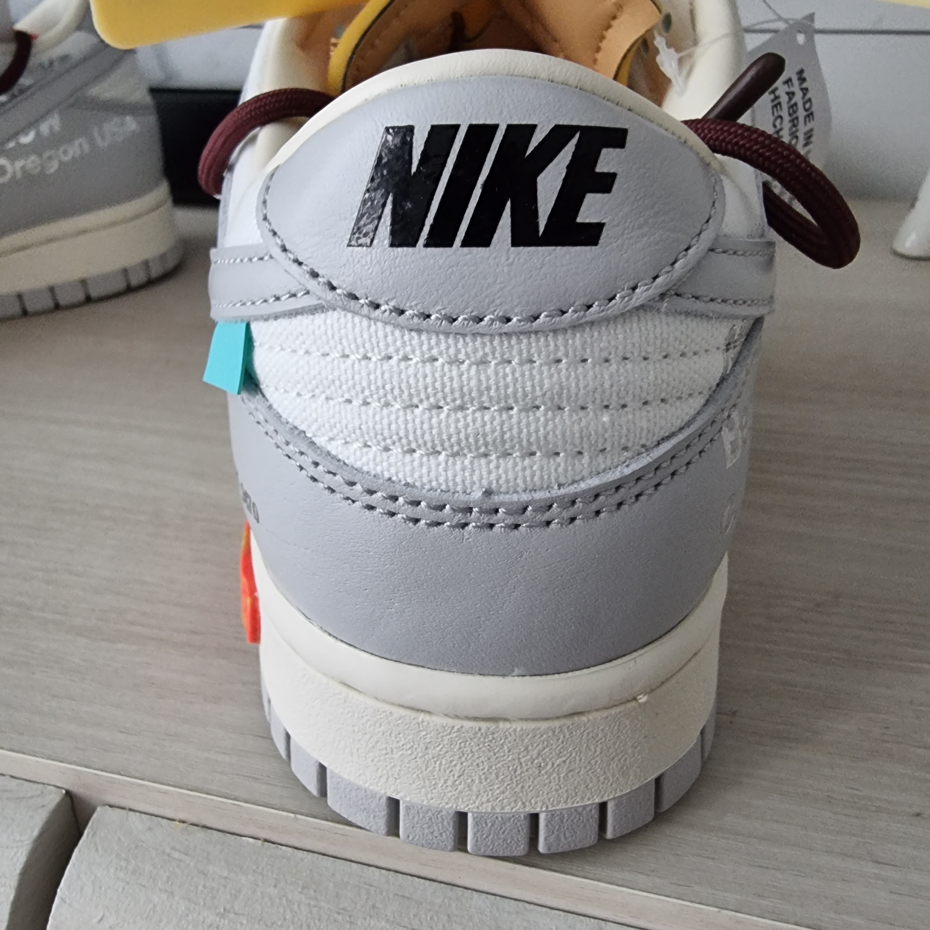 Nike x Off-White Dunk Low The 50 - Lot 46 착용 스타일 - 2