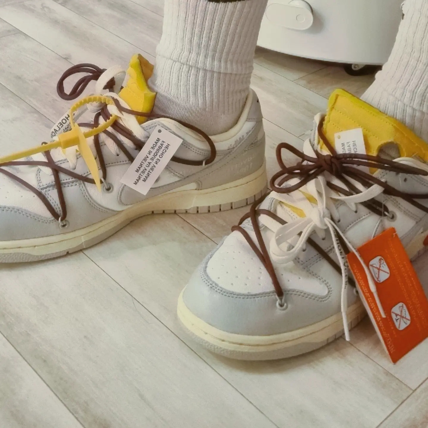 Nike x Off-White Dunk Low The 50 - Lot 46 착용 스타일