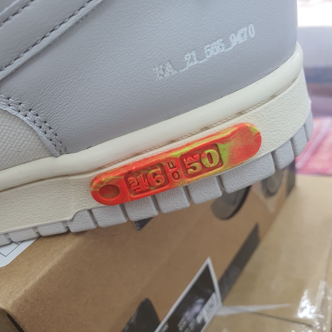 Nike x Off-White Dunk Low The 50 - Lot 46 착용 스타일 - 1