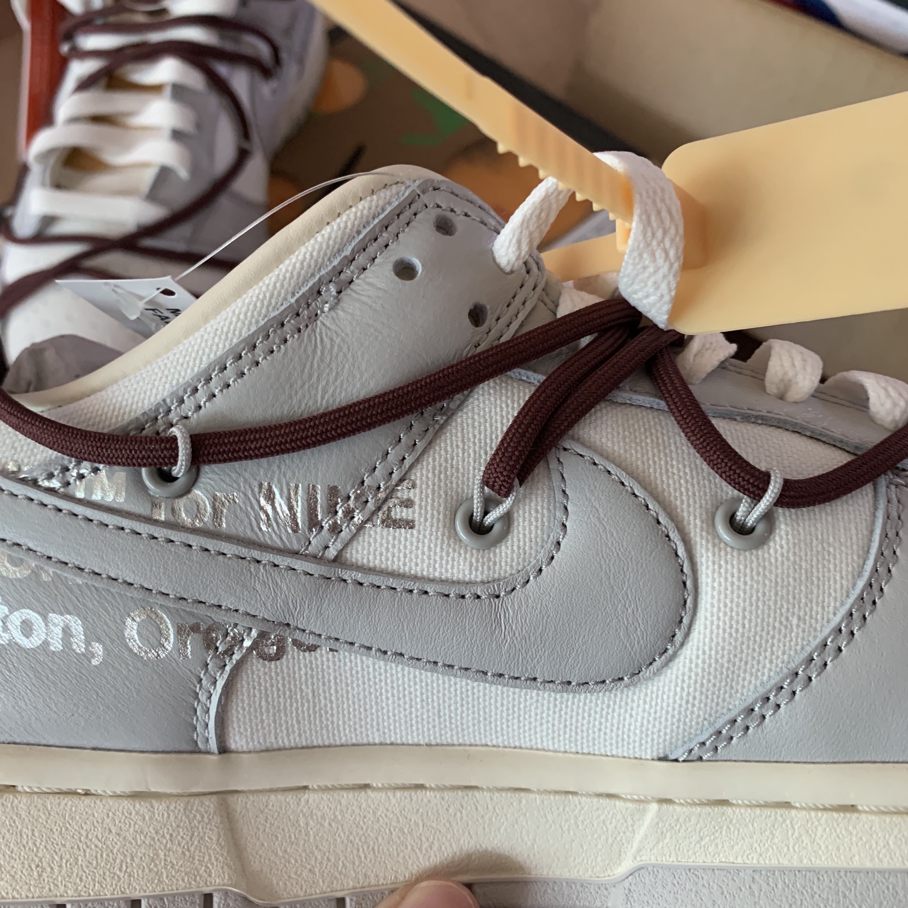 Nike x Off-White Dunk Low The 50 - Lot 46, Nike Dunk Low SE Seoul 착용 스타일 - 3