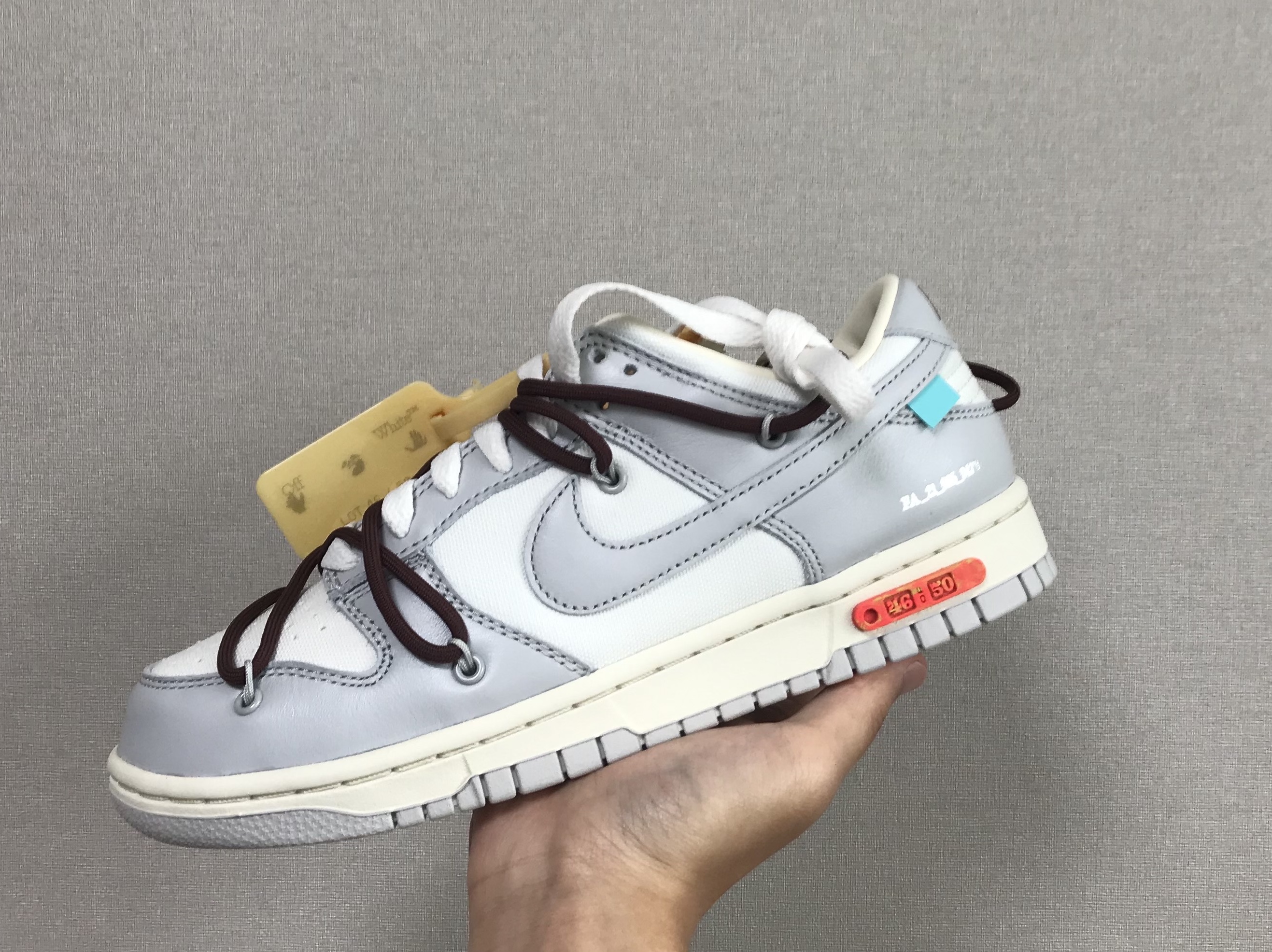 Nike x Off-White Dunk Low The 50 - Lot 46 착용 스타일