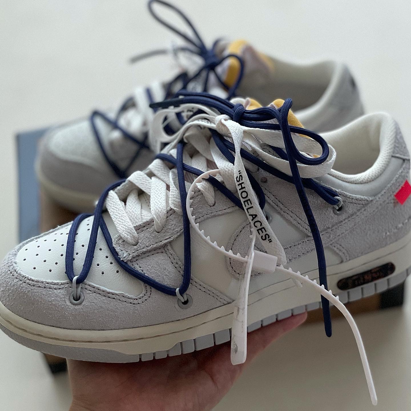 Nike x Off-White Dunk Low The 50 - Lot 18 착용 스타일 - 2