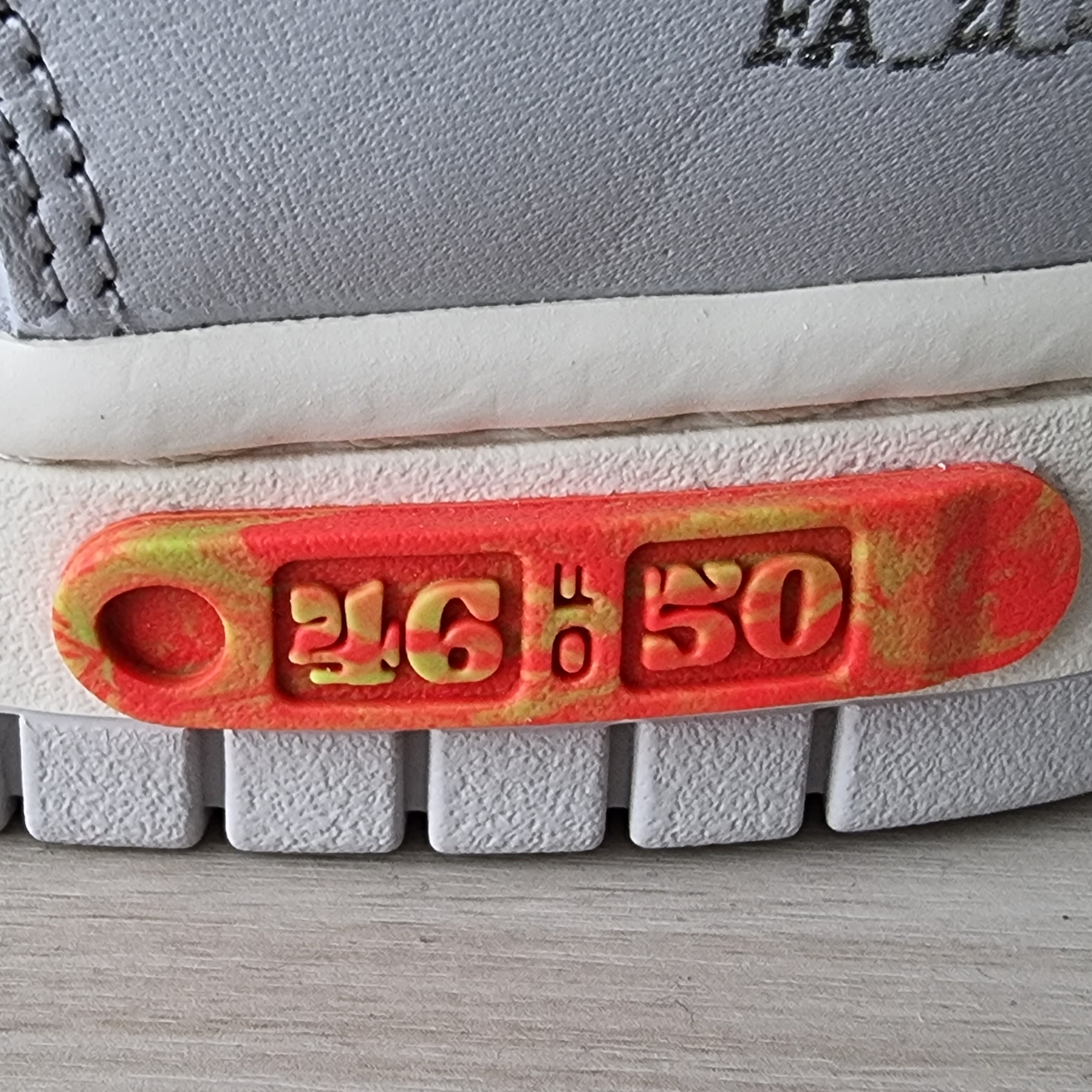 Nike x Off-White Dunk Low The 50 - Lot 46 착용 스타일 - 1