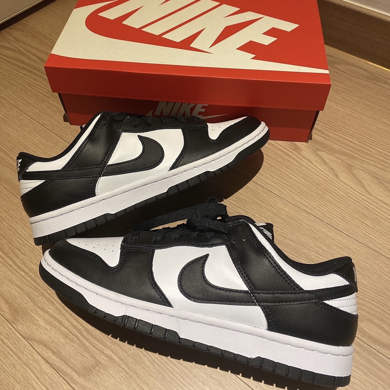 Nike Dunk Low Retro Black 착용 스타일 - 3
