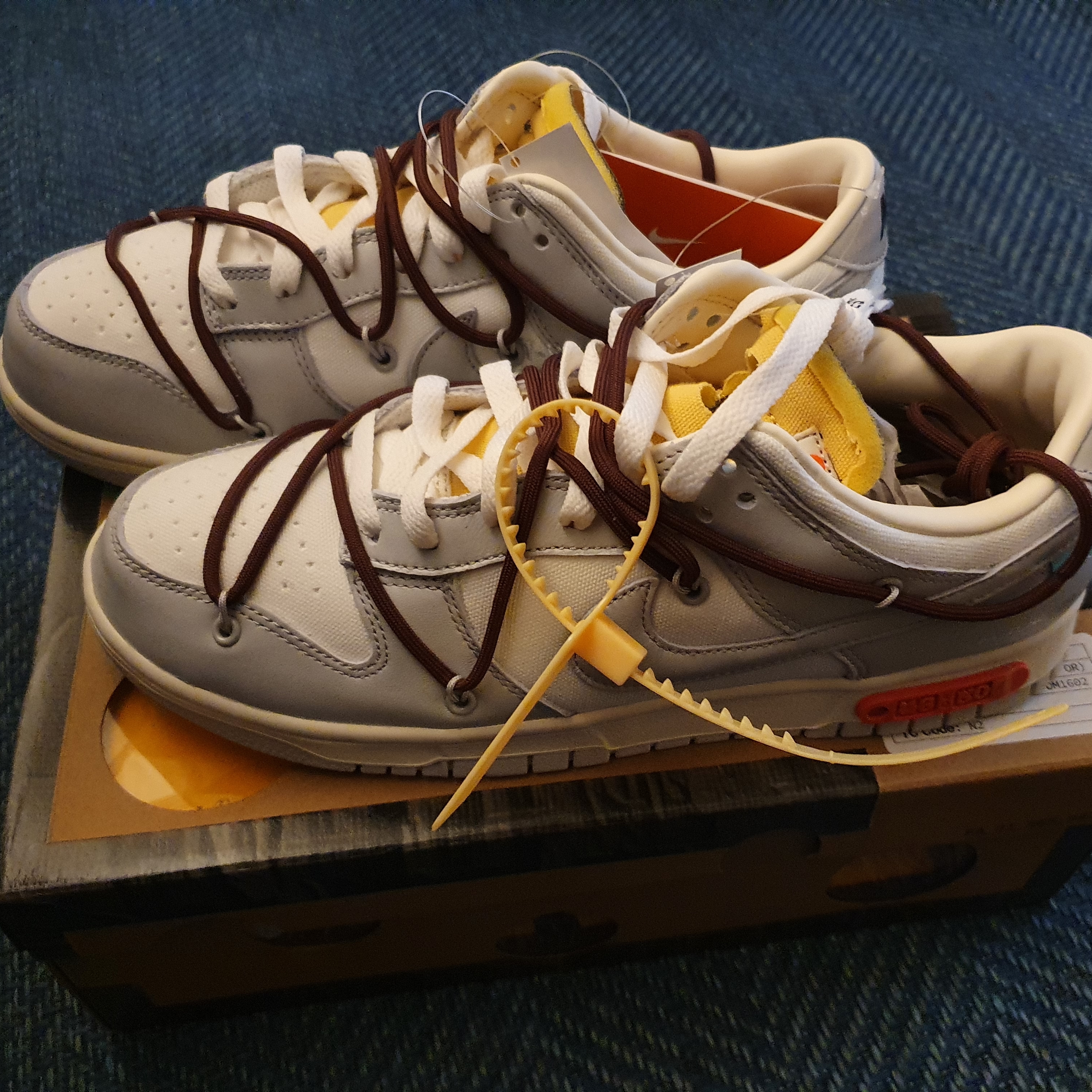 Nike x Off-White Dunk Low The 50 - Lot 46 착용 스타일 - 1