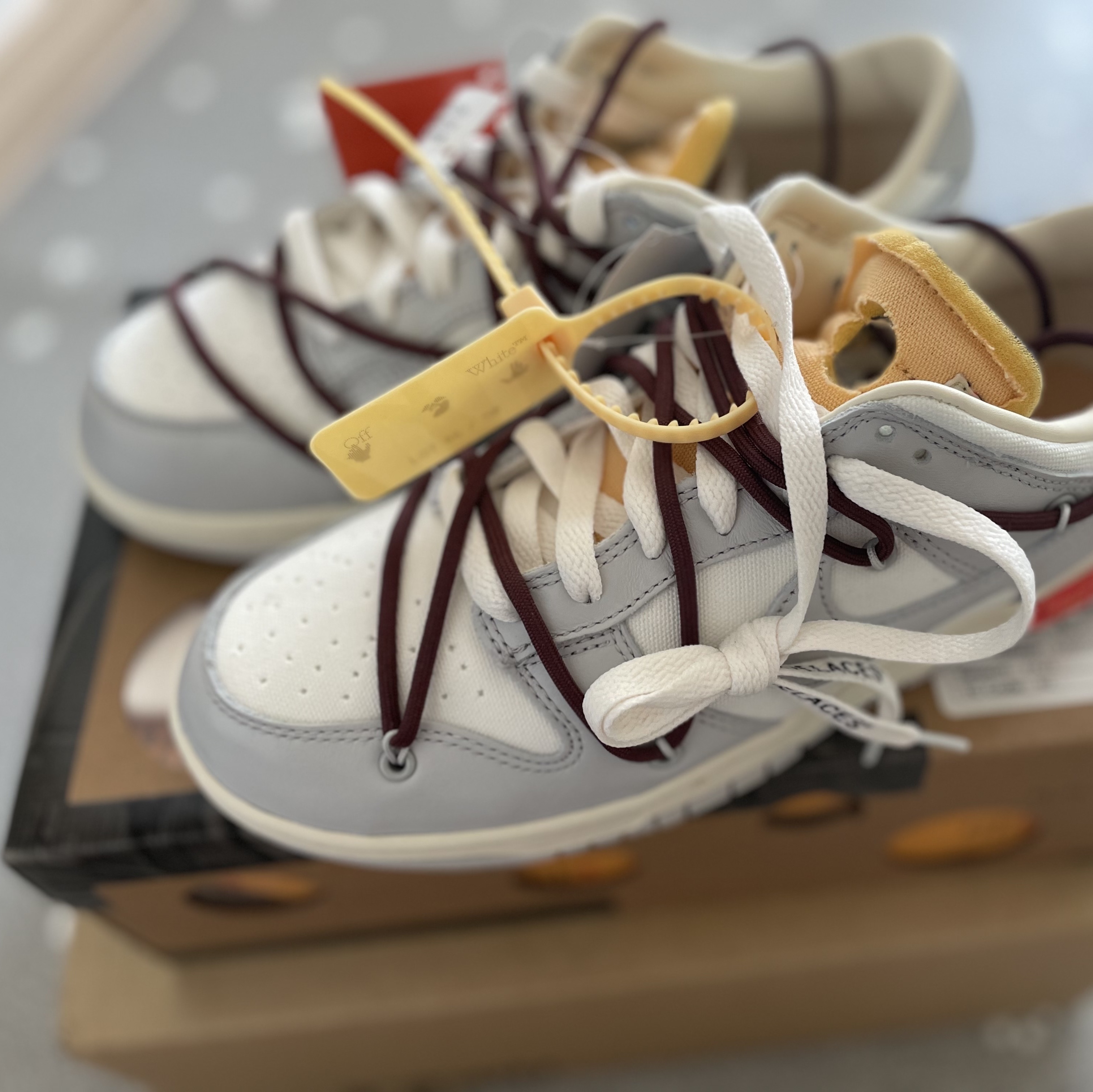 Nike x Off-White Dunk Low The 50 - Lot 46 착용 스타일