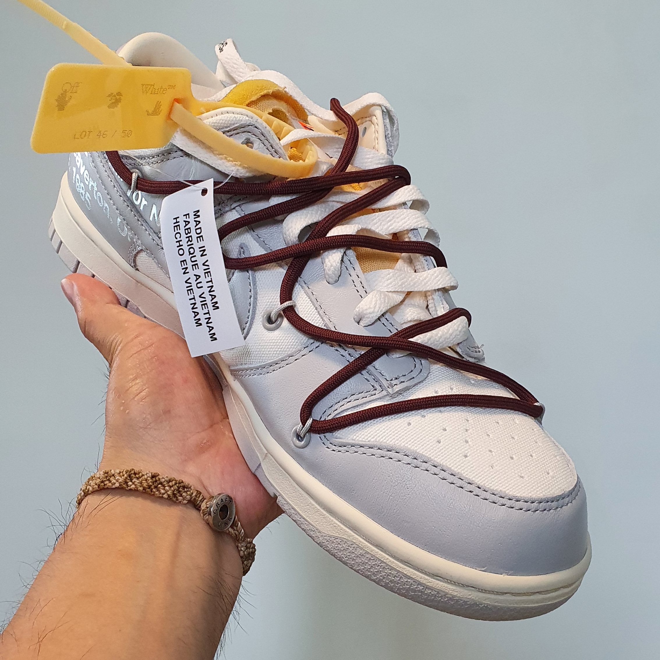 Nike x Off-White Dunk Low The 50 - Lot 46 착용 스타일