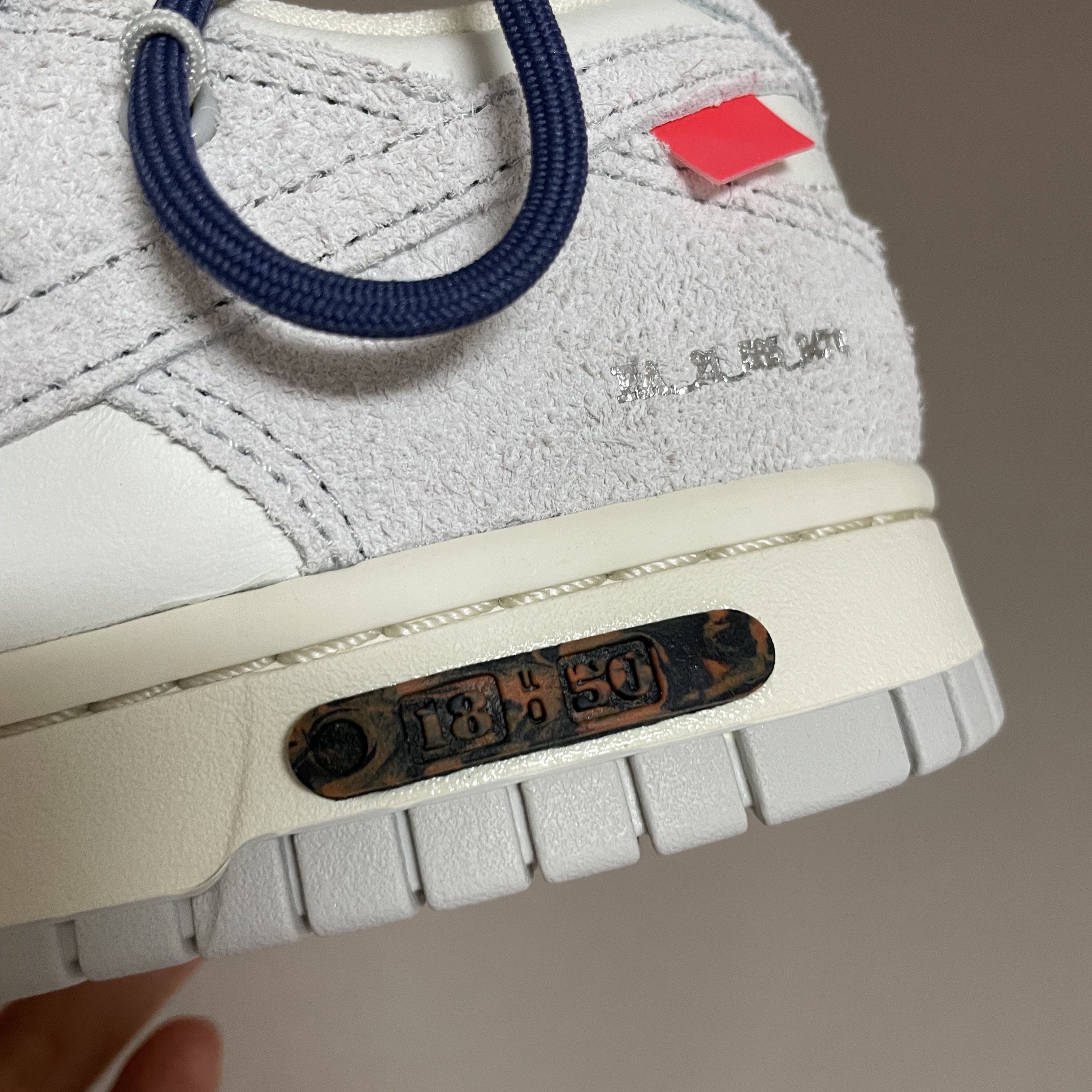 Nike x Off-White Dunk Low The 50 - Lot 18 착용 스타일 - 4
