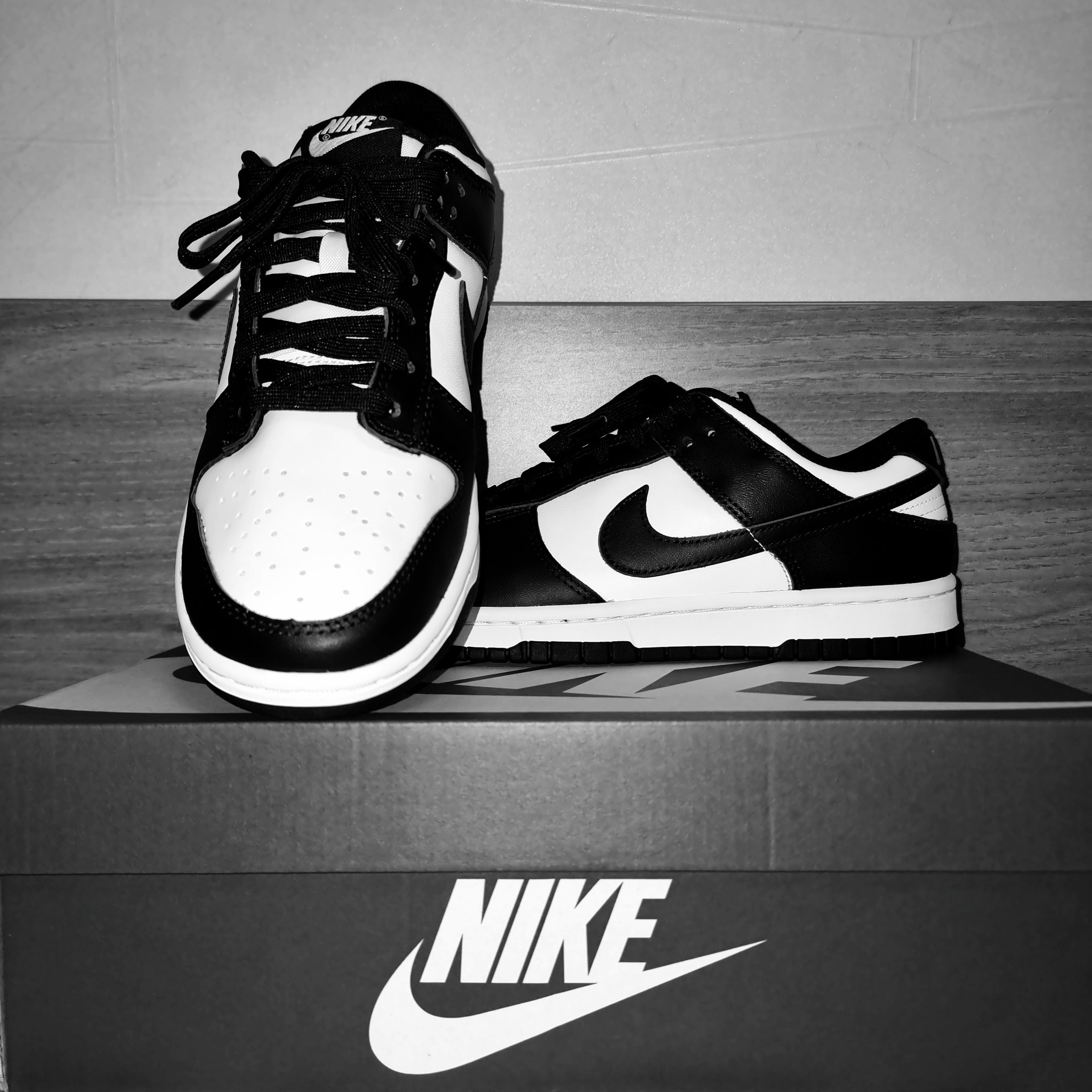 Nike Dunk Low Retro Black 착용 스타일 - 3