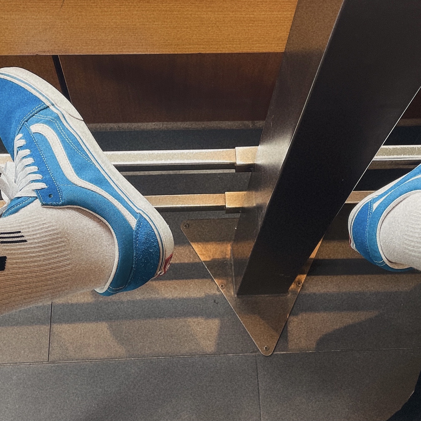 Vans Old Skool Lapis Blue 착용 스타일 - 2