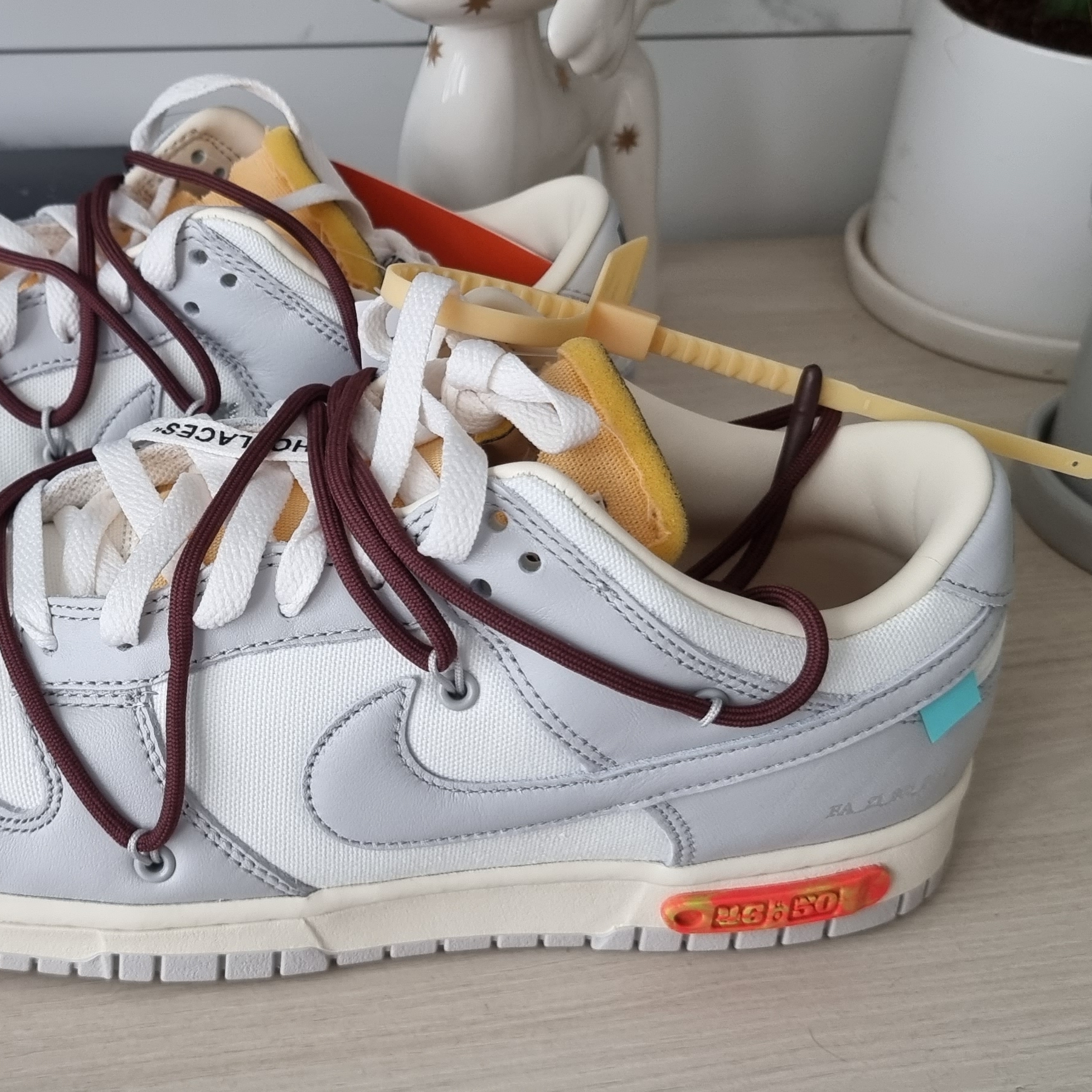 Nike x Off-White Dunk Low The 50 - Lot 46 착용 스타일