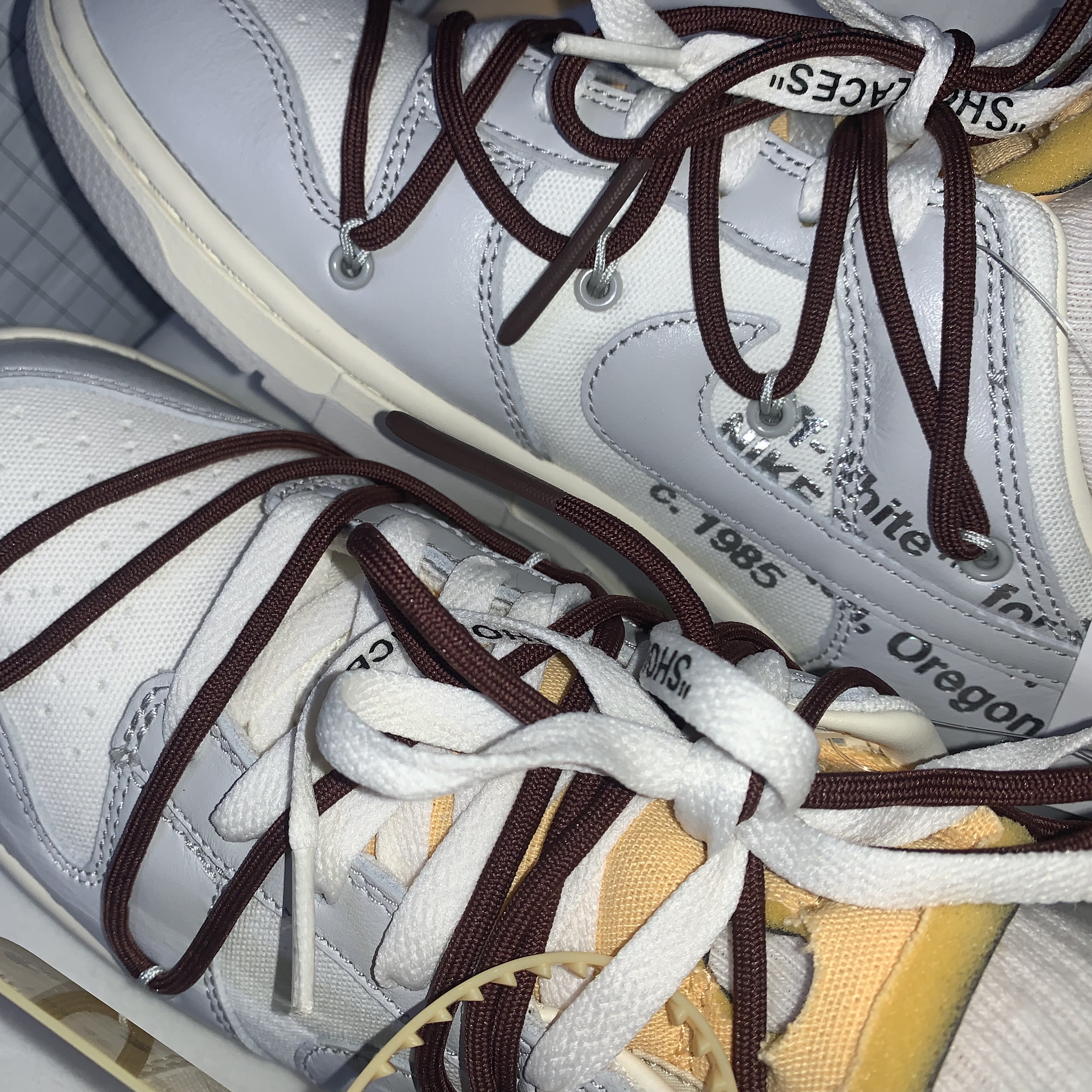Nike x Off-White Dunk Low The 50 - Lot 46 착용 스타일
