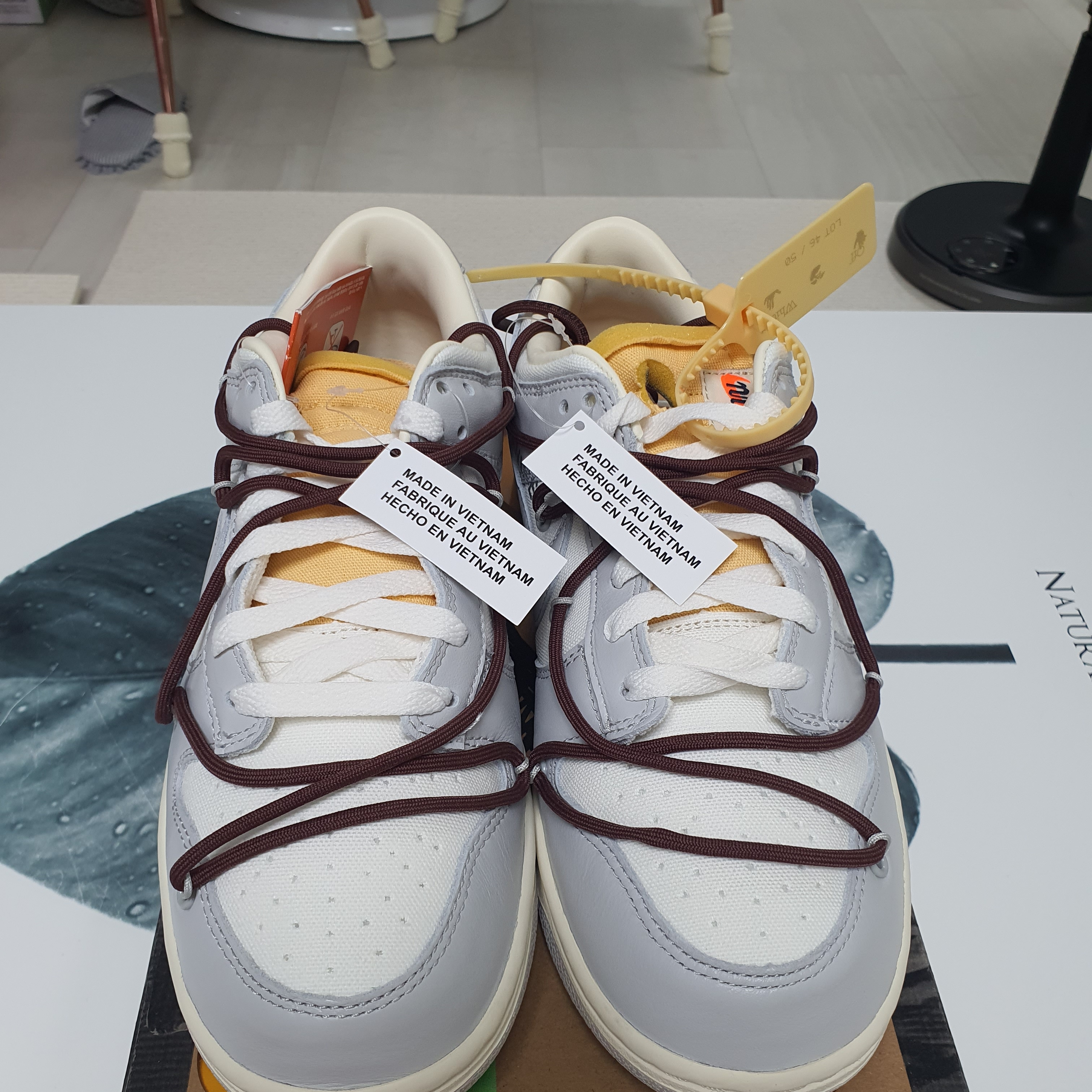 Nike x Off-White Dunk Low The 50 - Lot 46 착용 스타일 - 3
