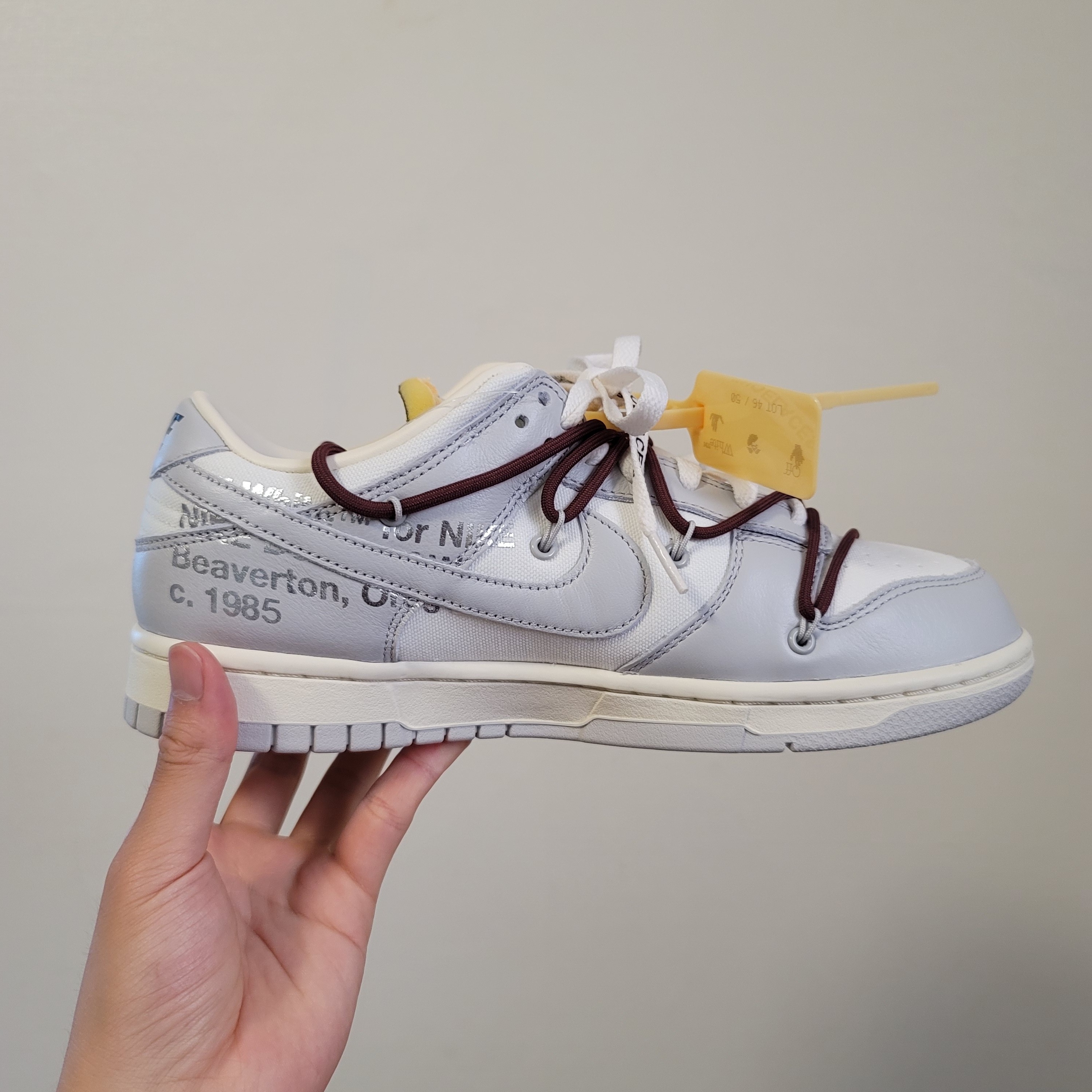 Nike x Off-White Dunk Low The 50 - Lot 46 착용 스타일