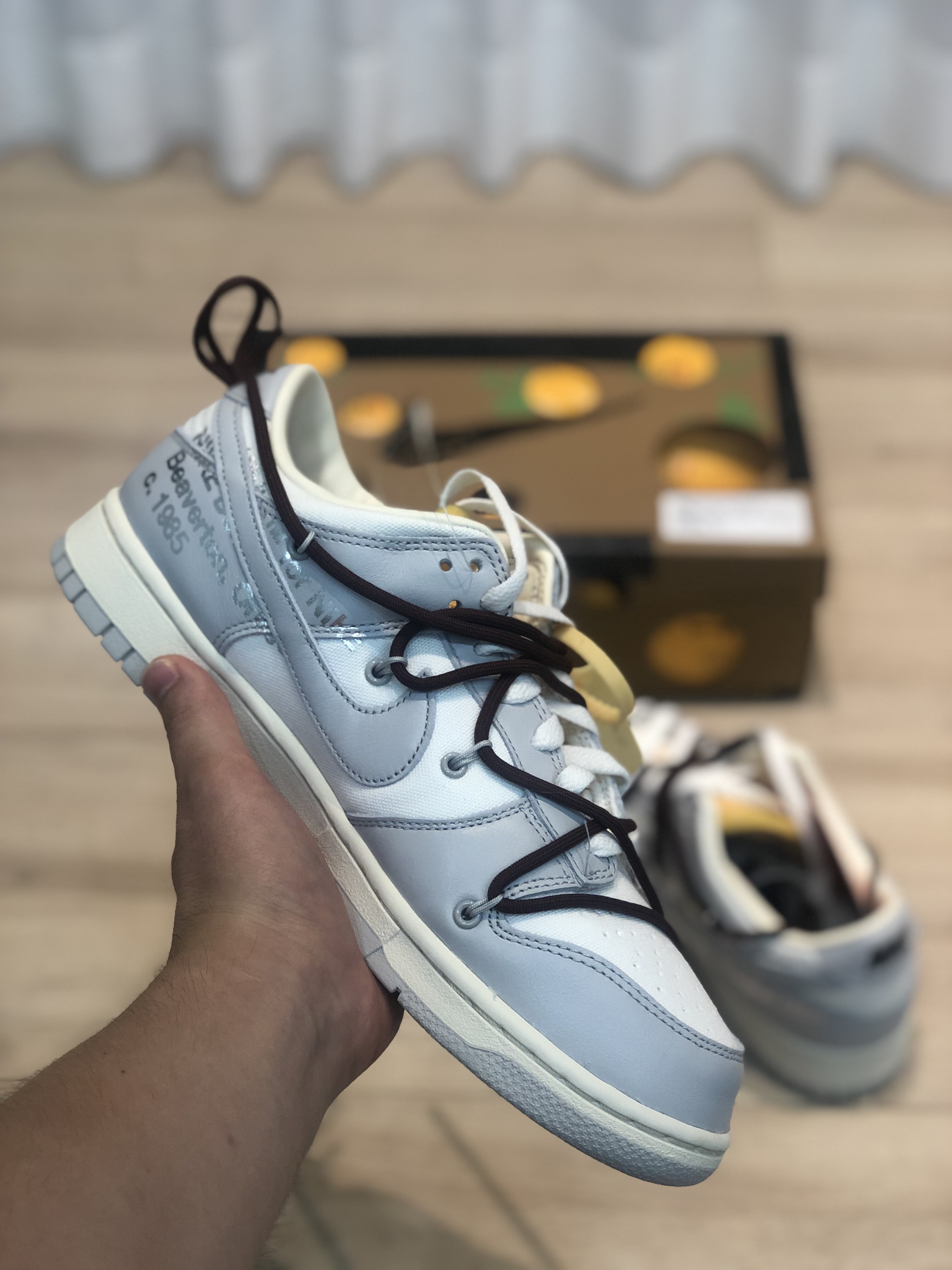Nike x Off-White Dunk Low The 50 - Lot 46 착용 스타일 - 2