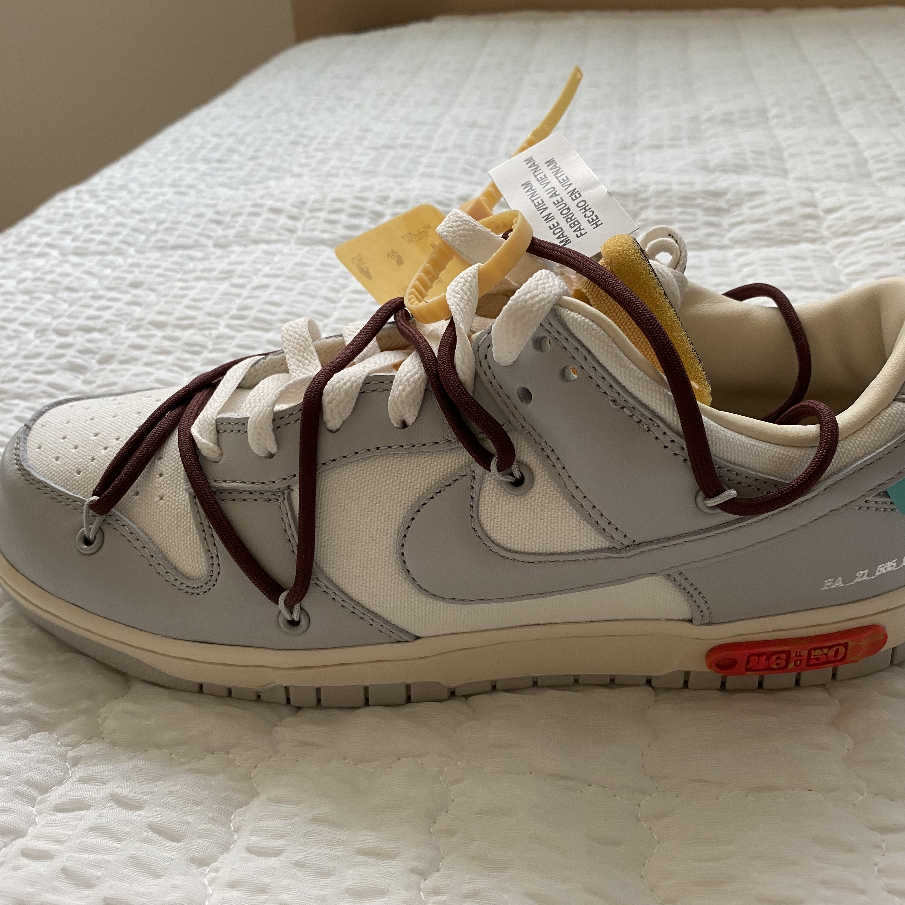 Nike x Off-White Dunk Low The 50 - Lot 46 착용 스타일 - 2