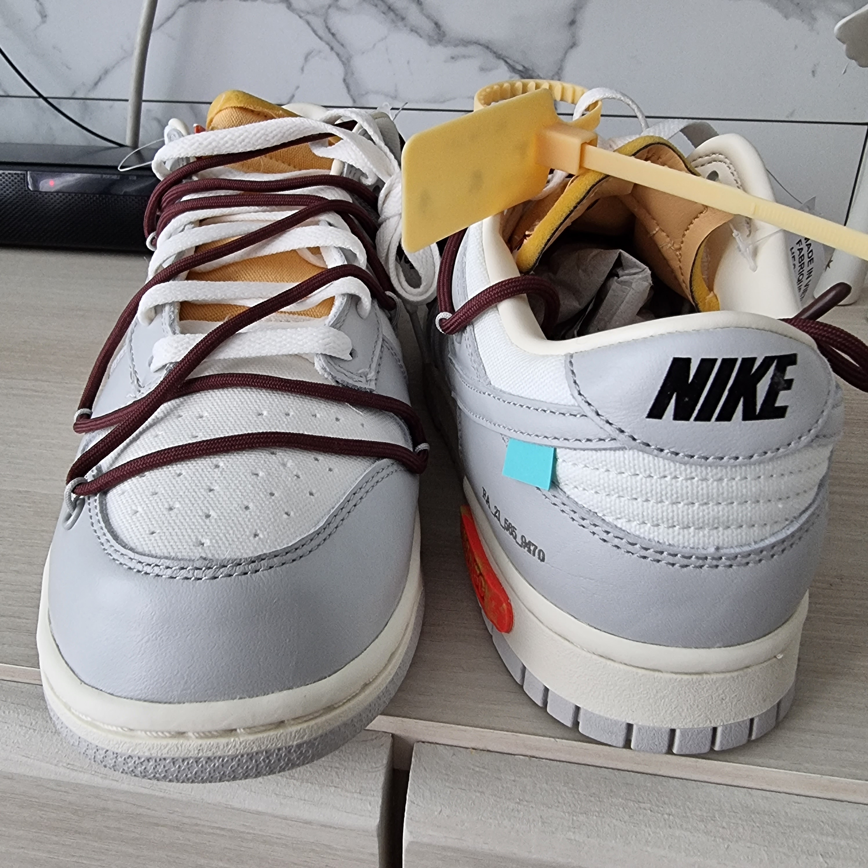 Nike x Off-White Dunk Low The 50 - Lot 46 착용 스타일 - 1