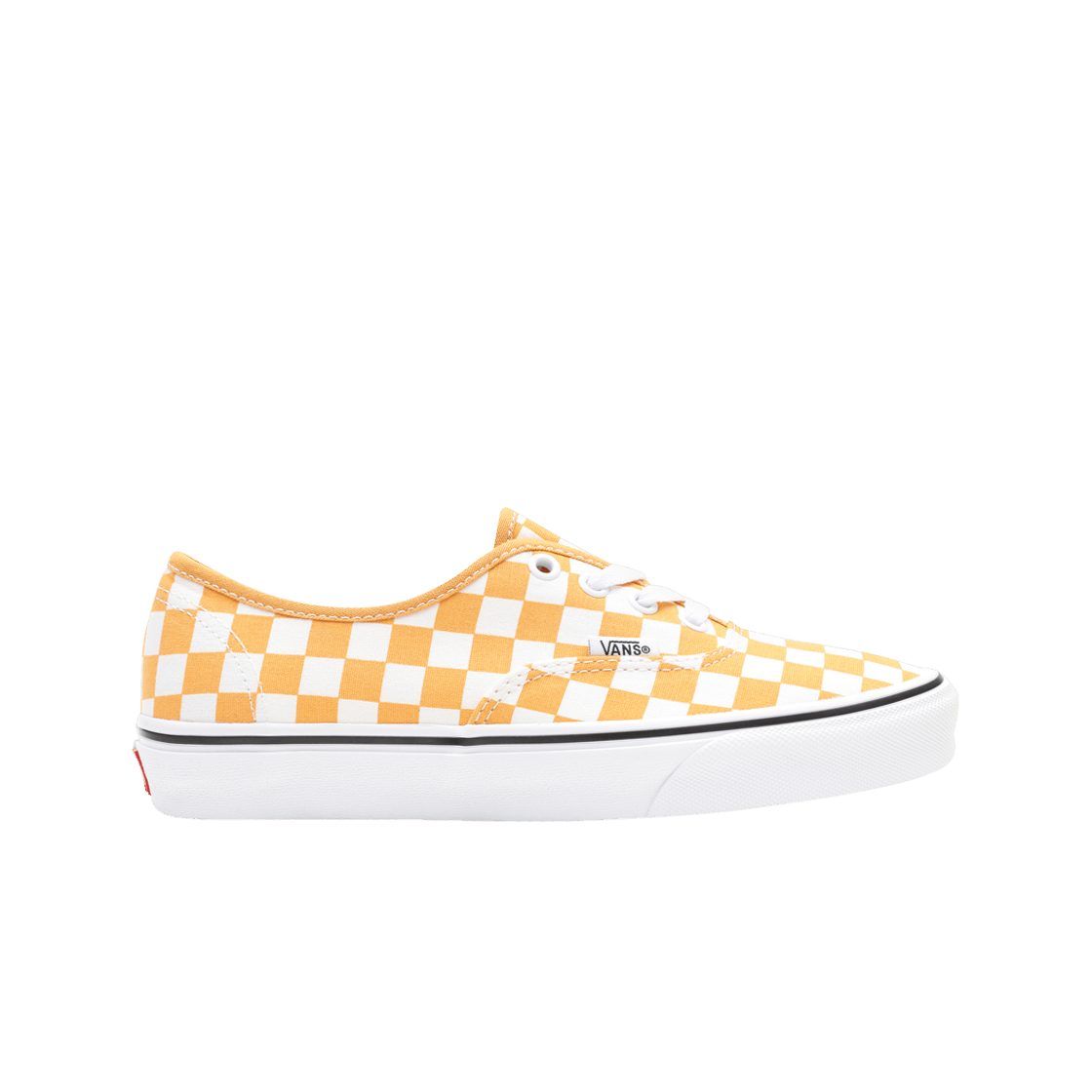 Yellow checkerboard vans cheap on sale