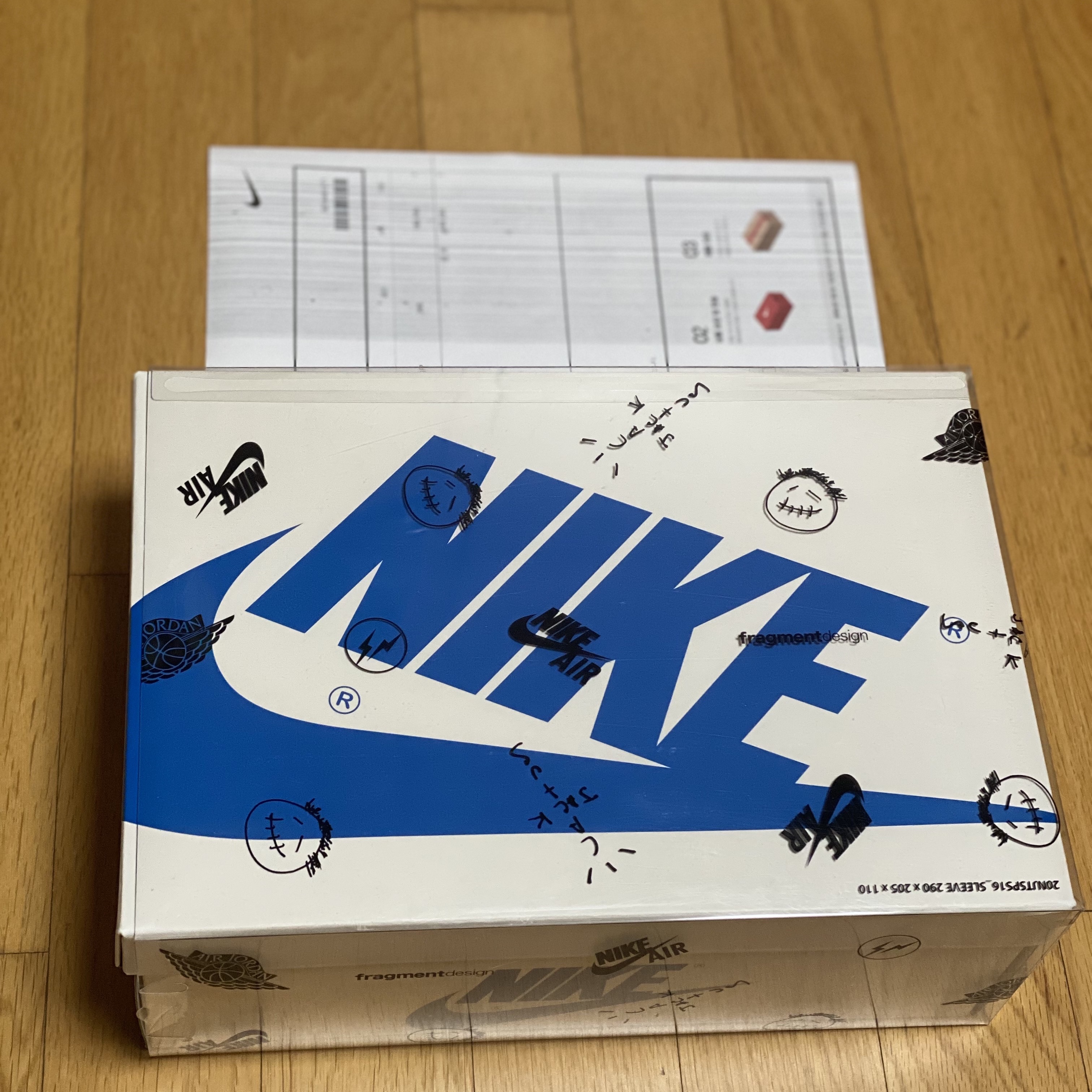 Jordan 1 x Travis Scott x Fragment Retro Low OG SP Military Blue 착용 스타일 - 2