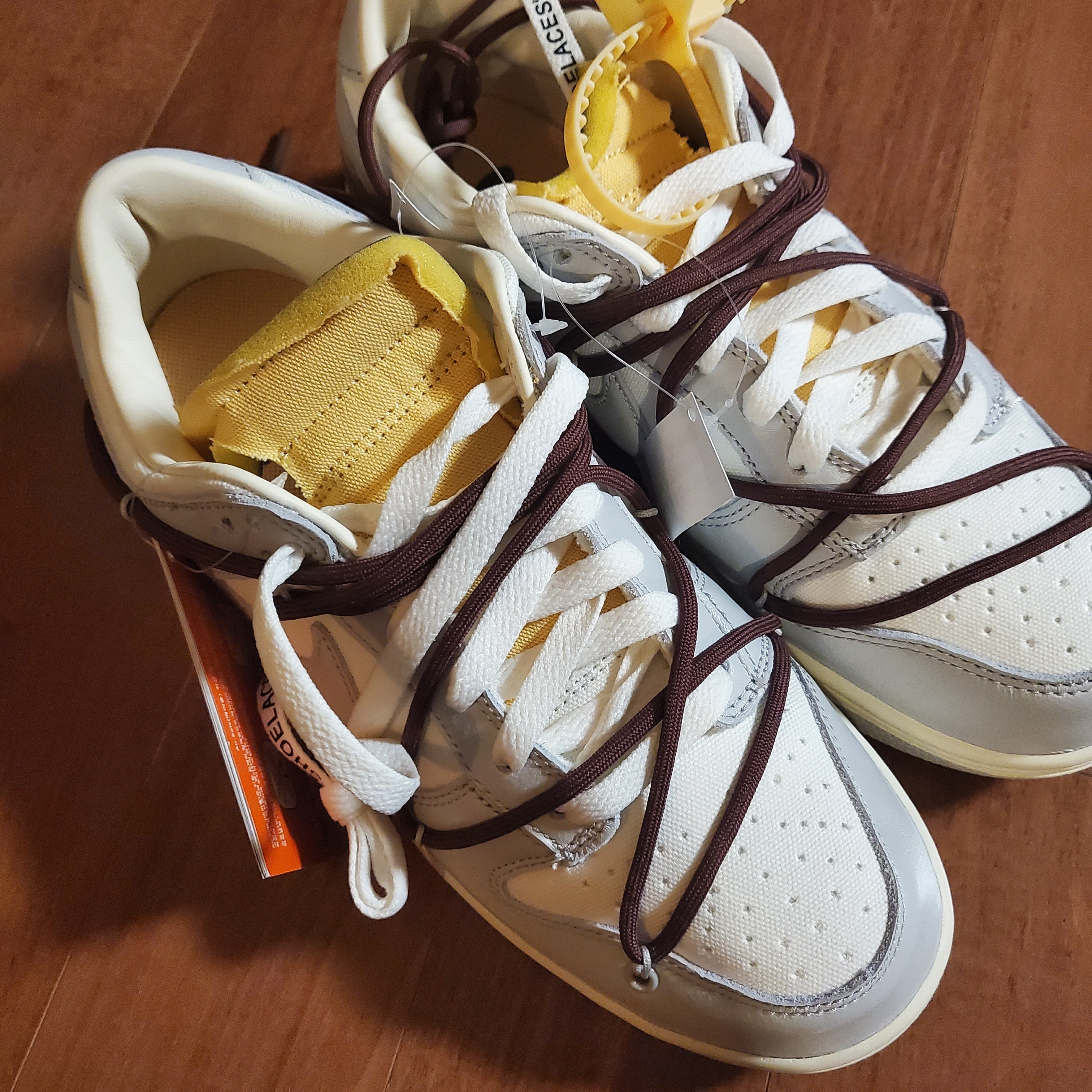 Nike x Off-White Dunk Low The 50 - Lot 46 착용 스타일 - 2
