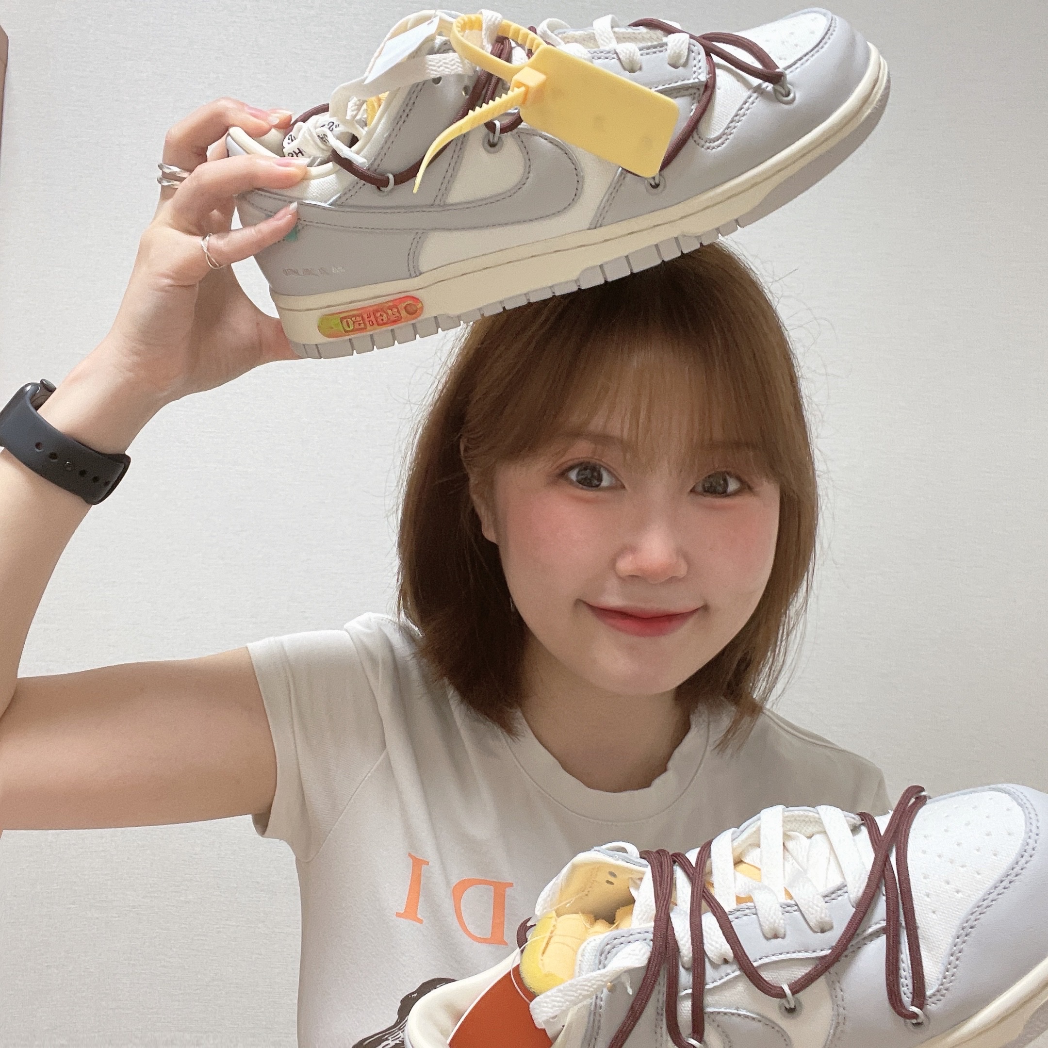 Nike x Off-White Dunk Low The 50 - Lot 46 착용 스타일