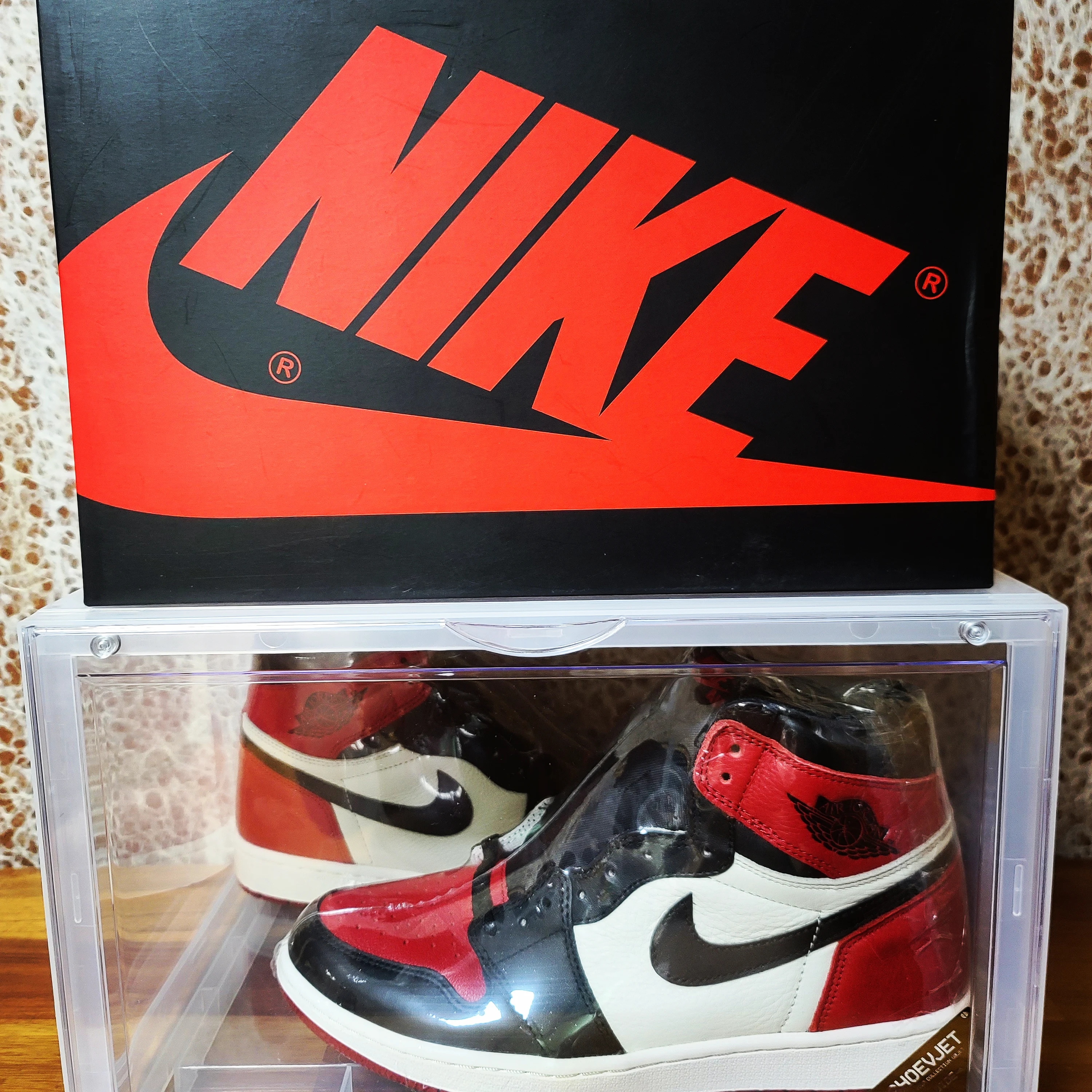 Jordan 1 Retro High OG Bred Toe 착용 스타일