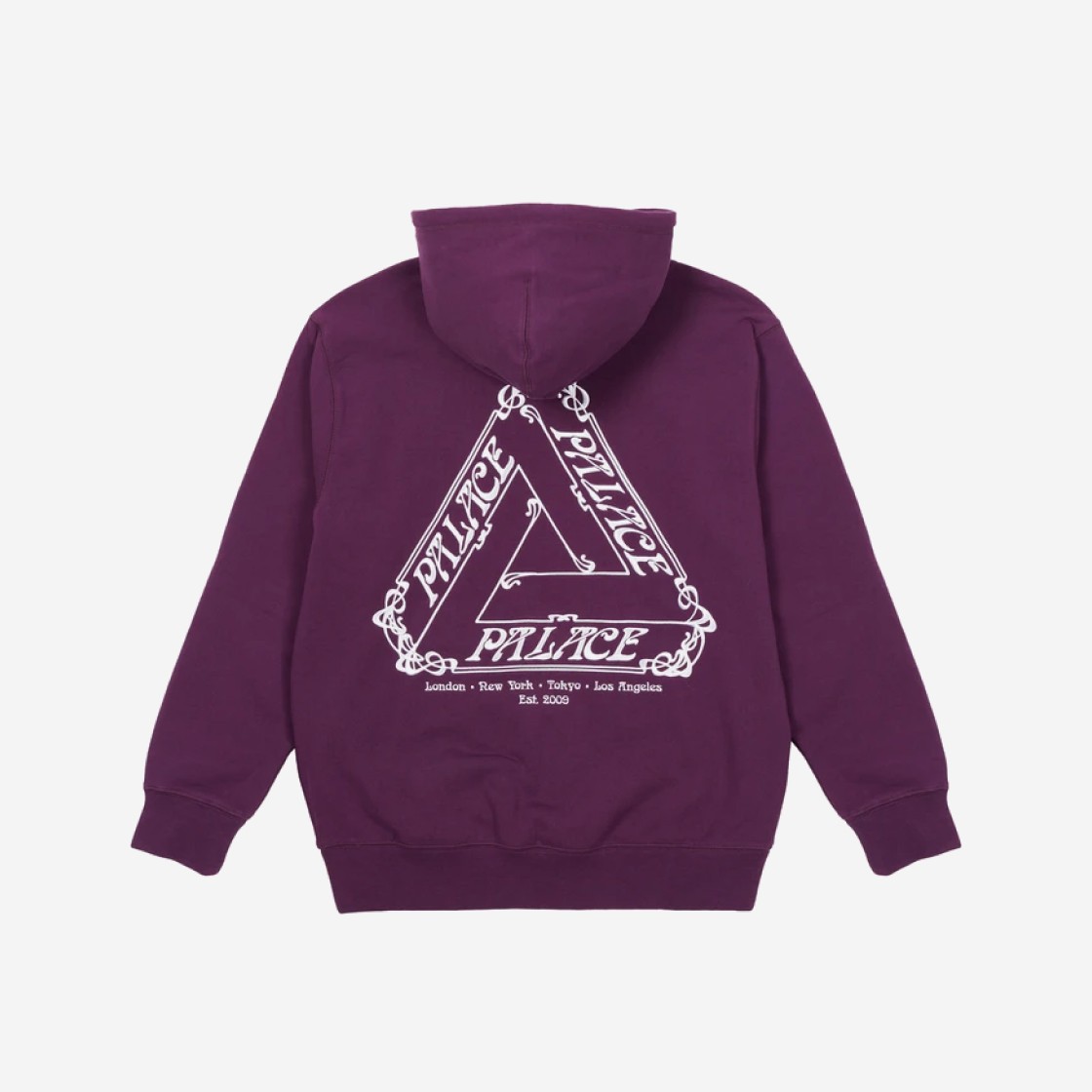 Palace Tri-Le Beurre Hood Purple - 21FW 상세 이미지 1