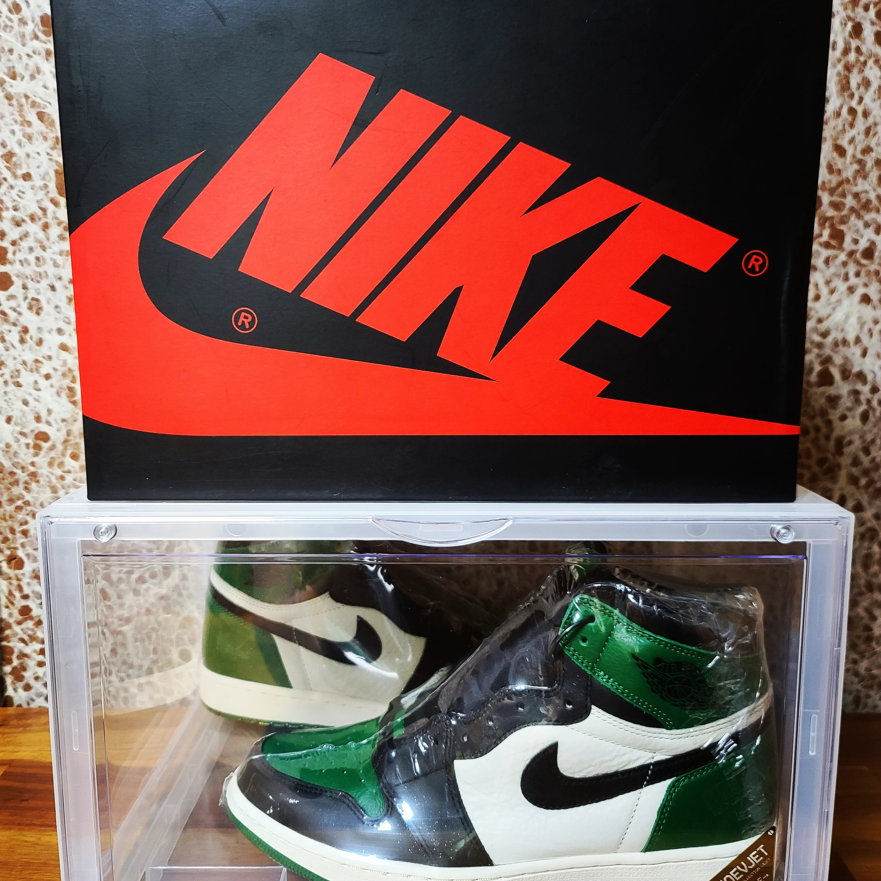 Jordan 1 Retro High OG Pine Green 착용 스타일