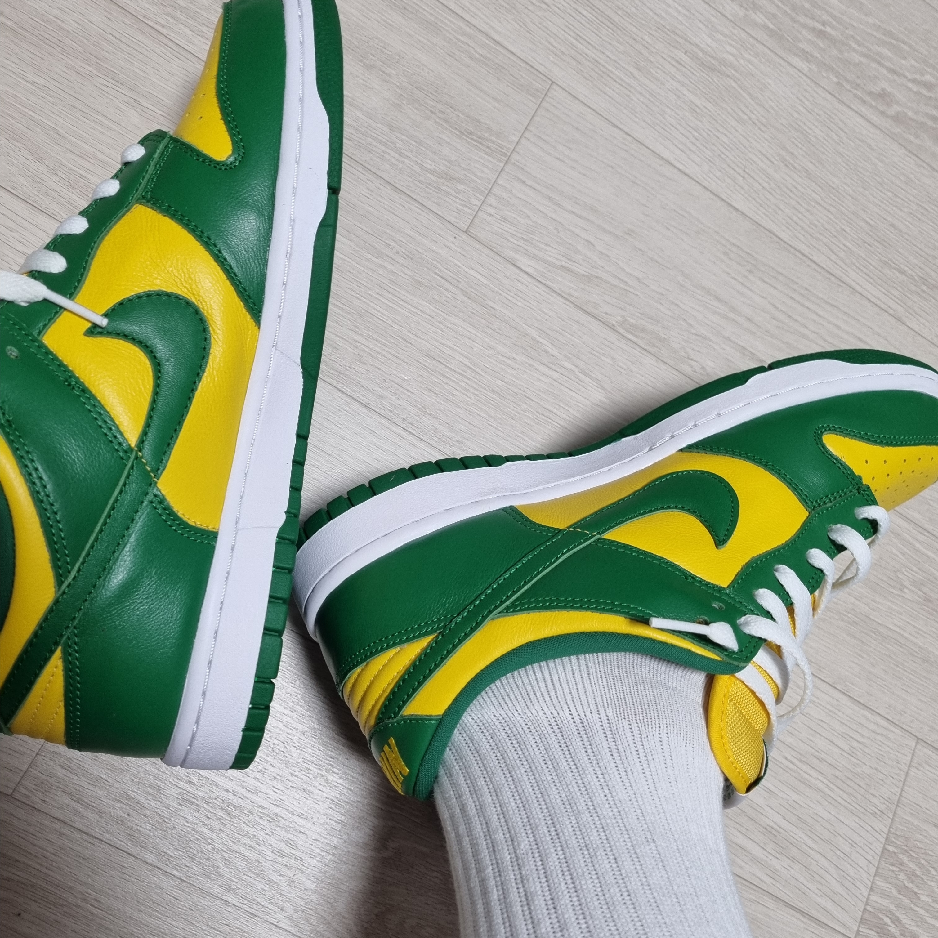 Nike Dunk Low SP Brazil 2020 착용 스타일 - 3