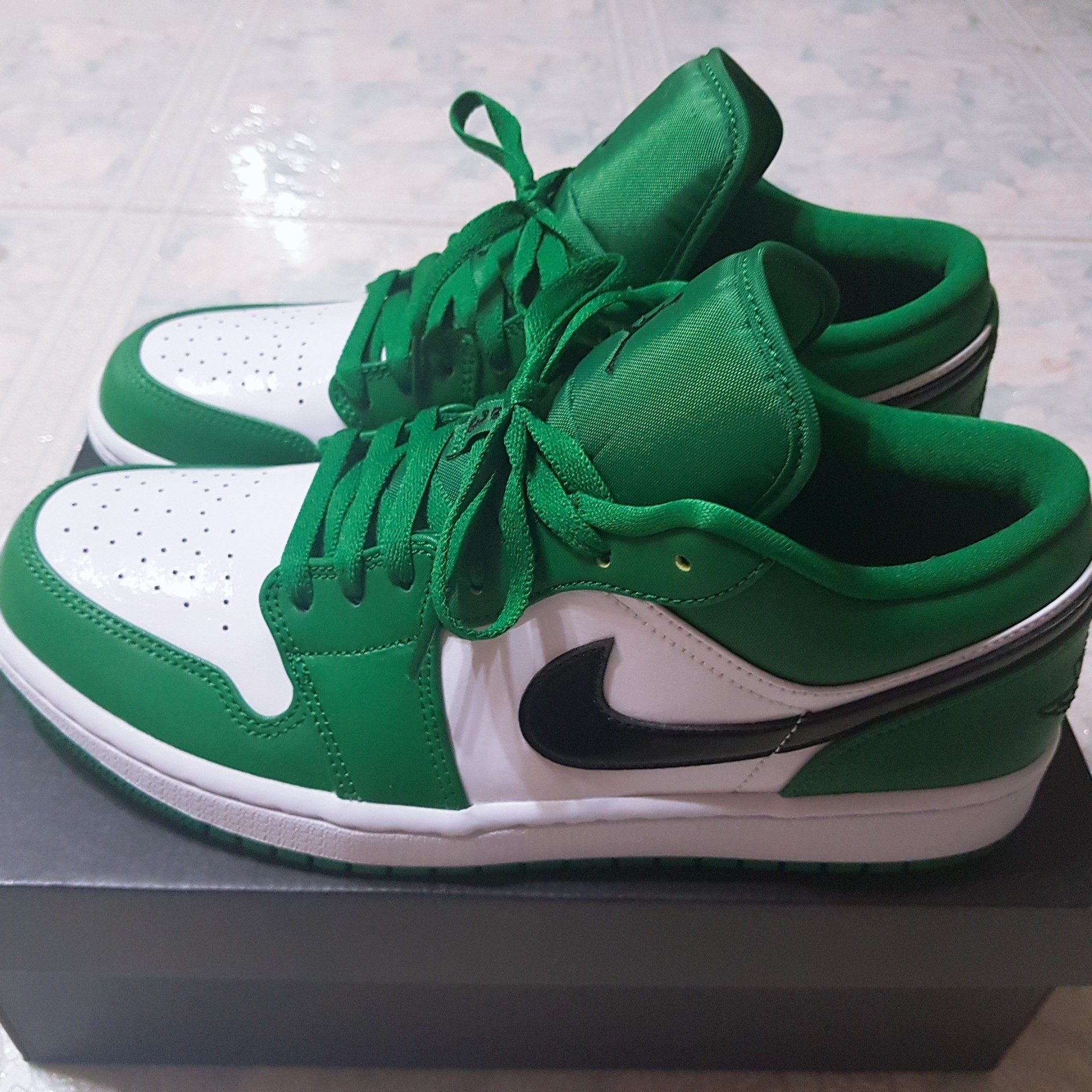 Jordan 1 Low Pine Green 착용 스타일