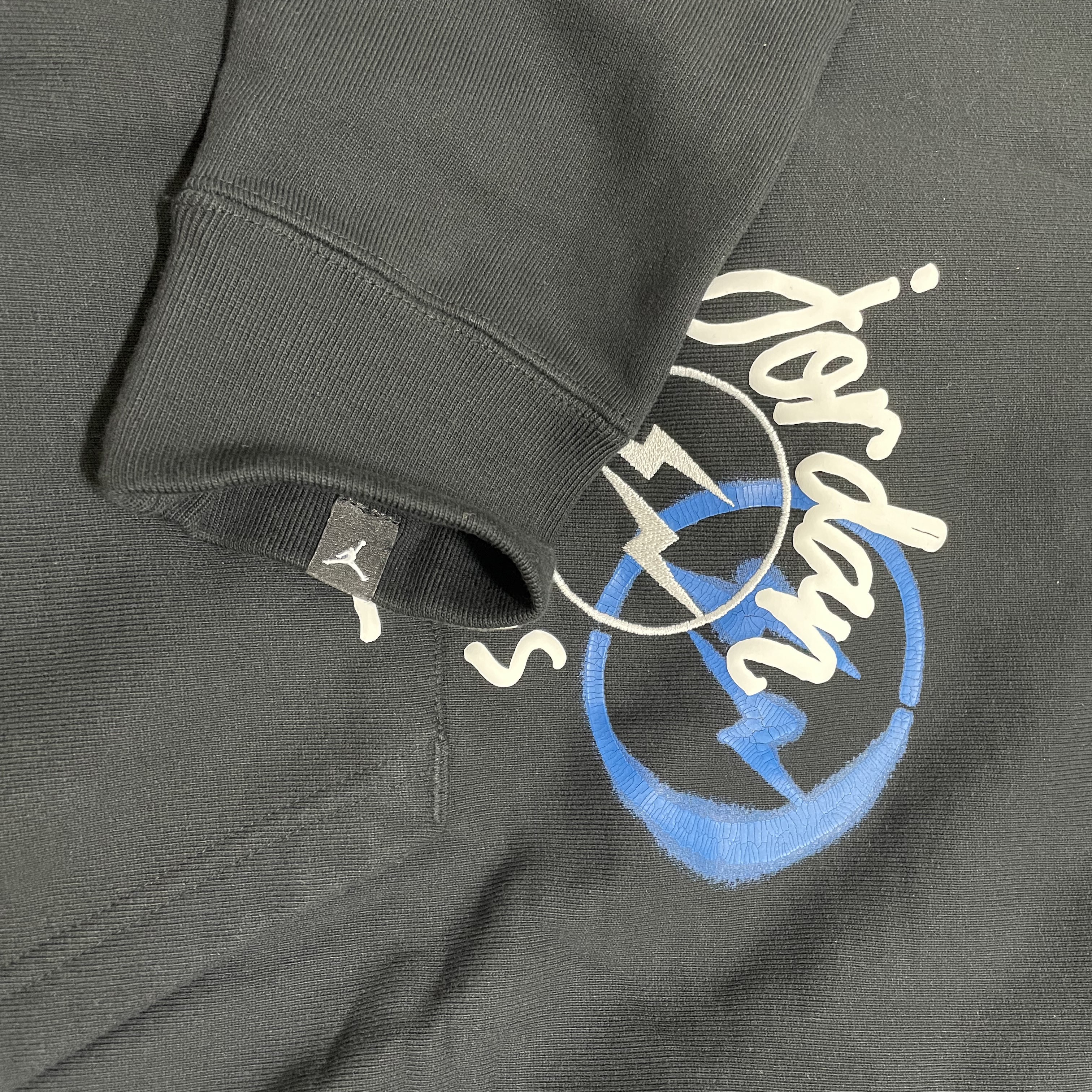 Jordan x Travis Scott x Fragment Hoodie Black (DJ0615-010) 착용 스타일 - 4
