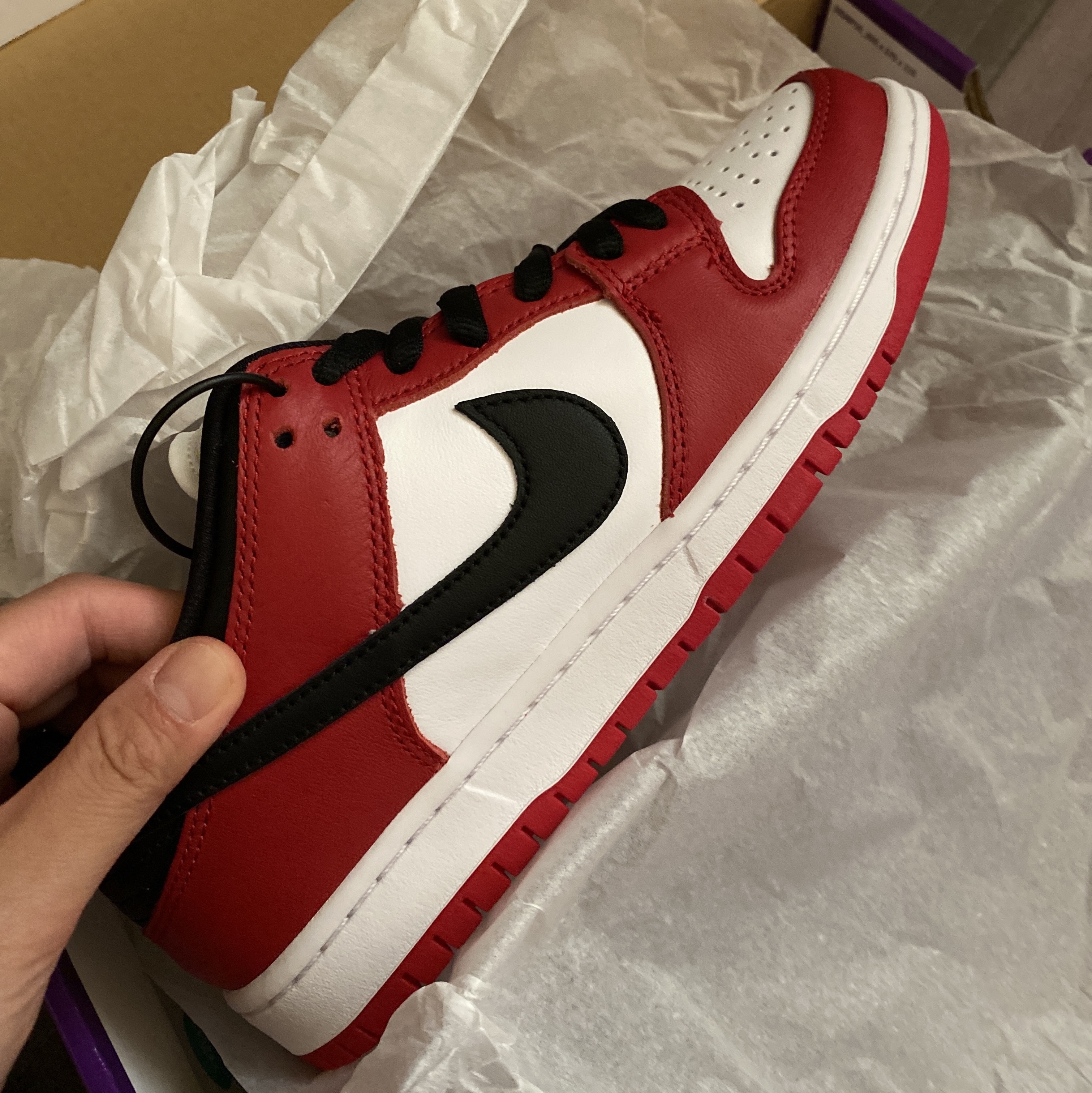 Nike SB Dunk Low Pro Chicago 착용 스타일