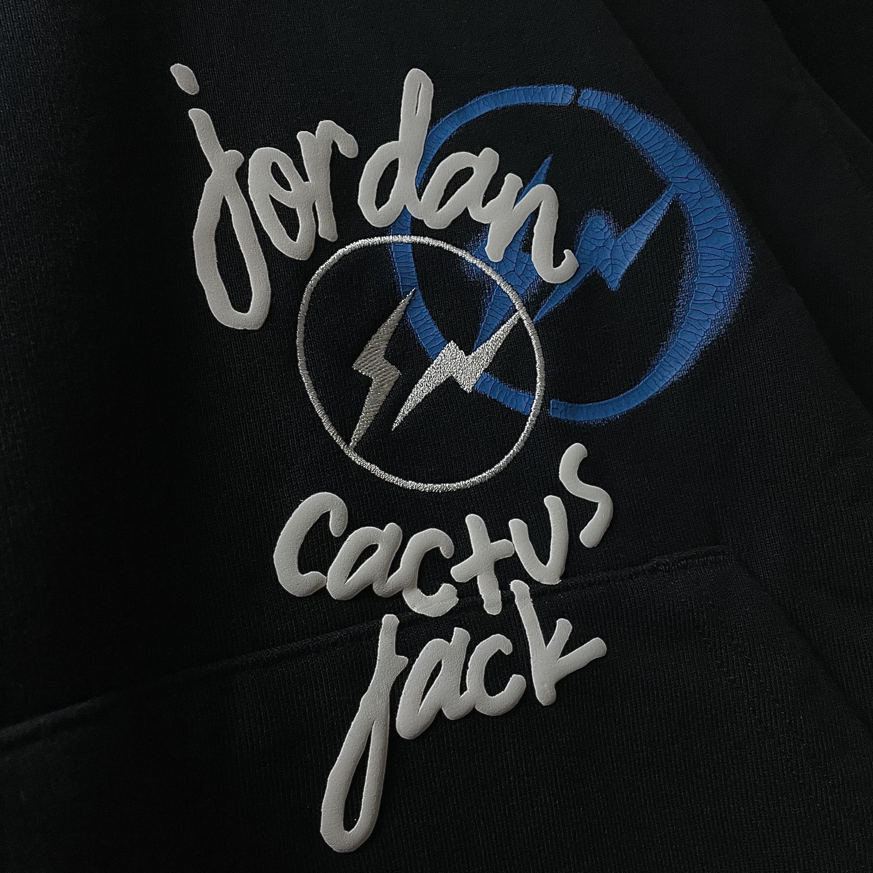 Jordan x Travis Scott x Fragment Hoodie Black (DJ0615-010) 착용 스타일 - 1