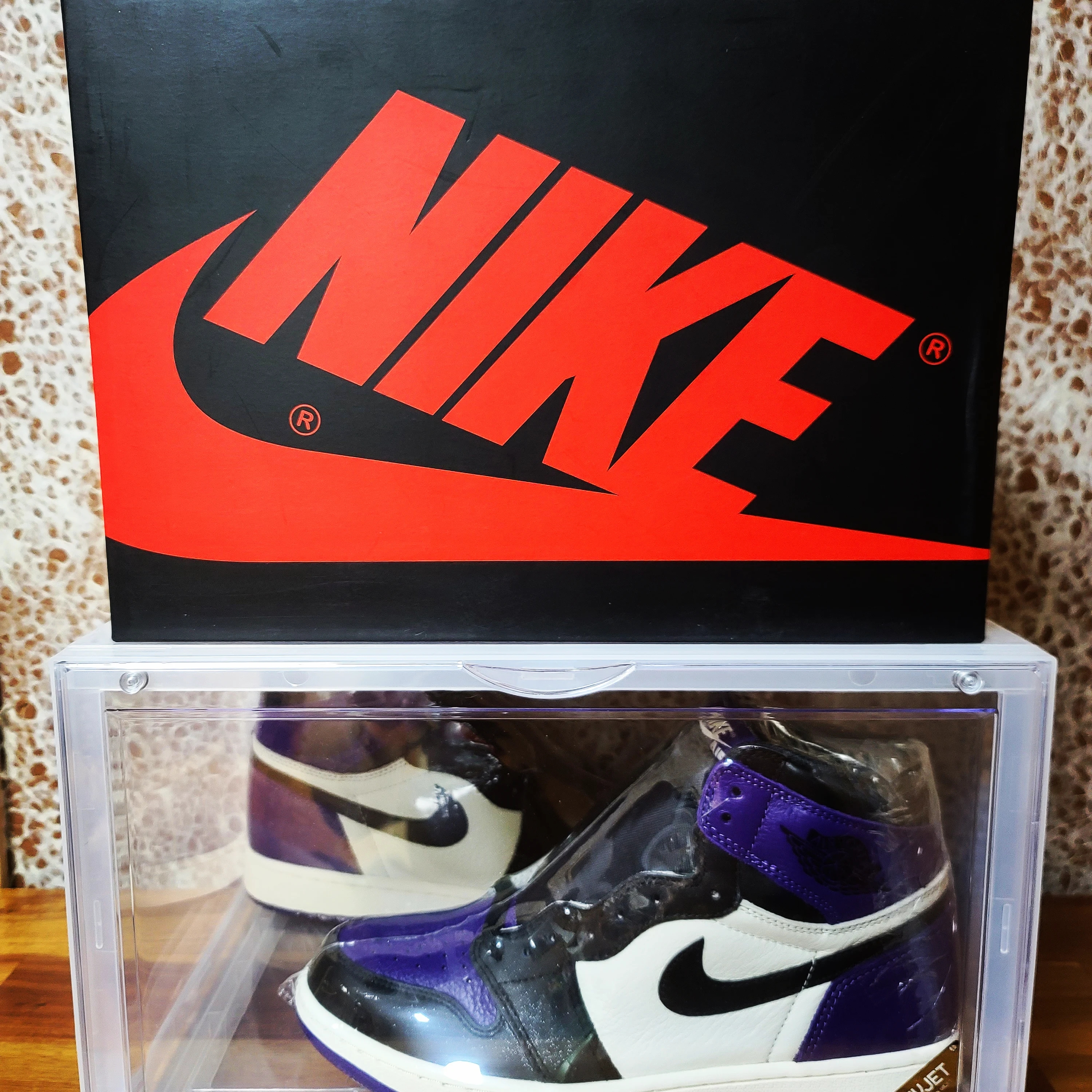 Jordan 1 Retro High Court Purple 착용 스타일