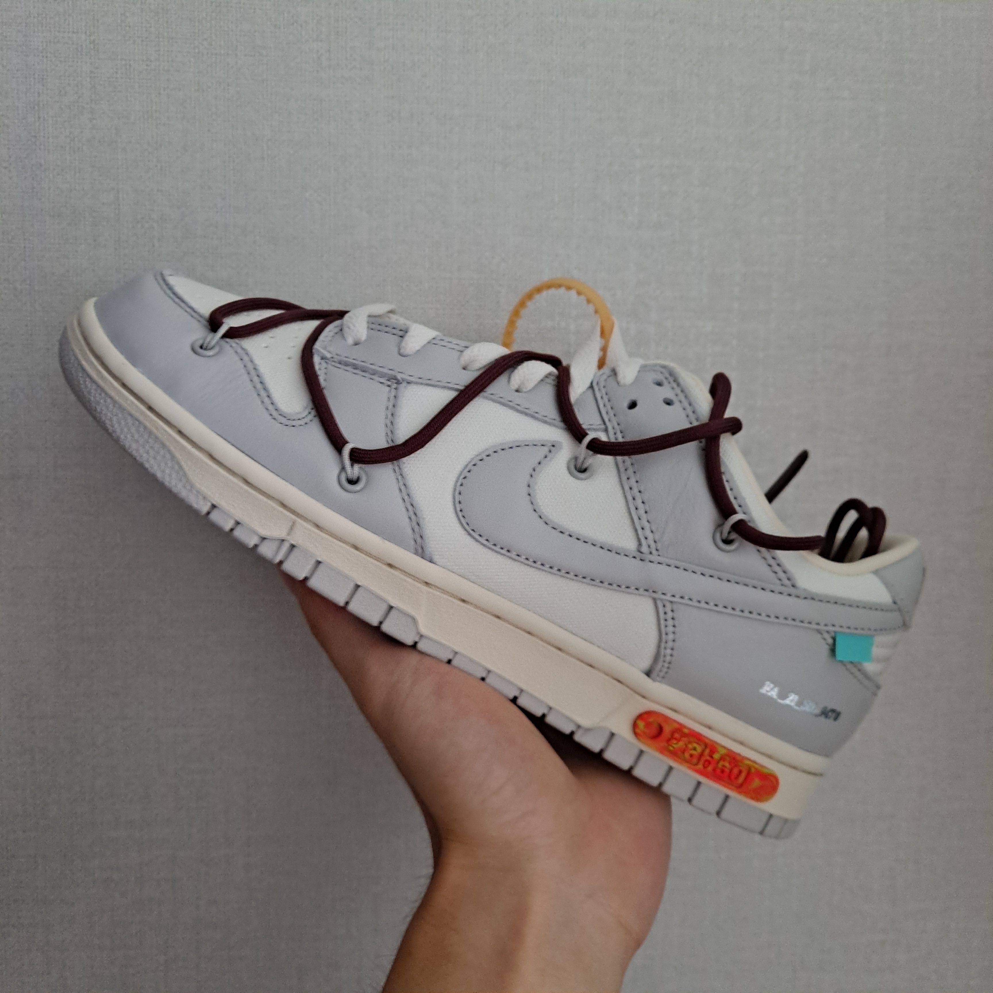 Nike x Off-White Dunk Low The 50 - Lot 46 착용 스타일 - 1