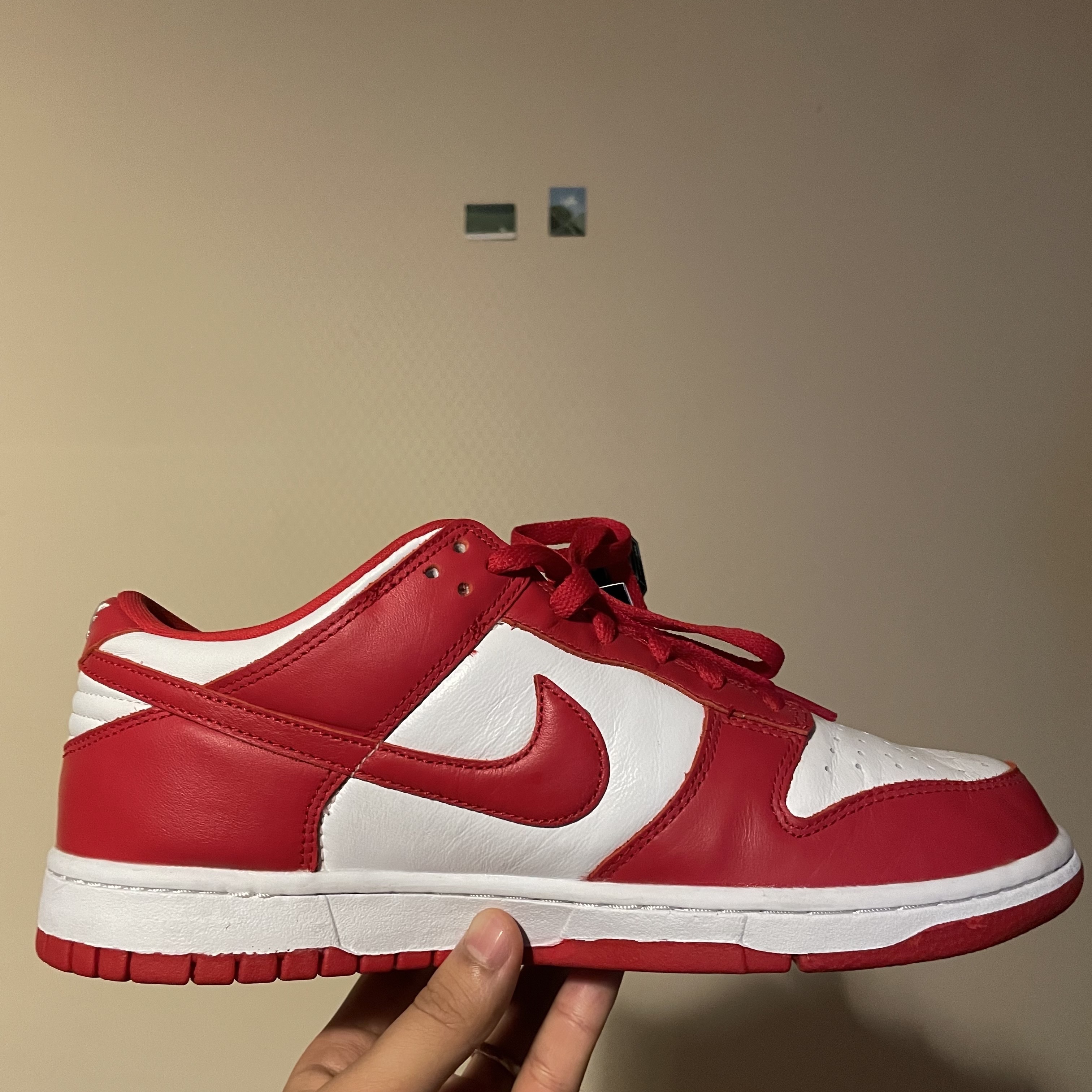 Nike Dunk Low SP University Red 2020 착용 스타일 - 1
