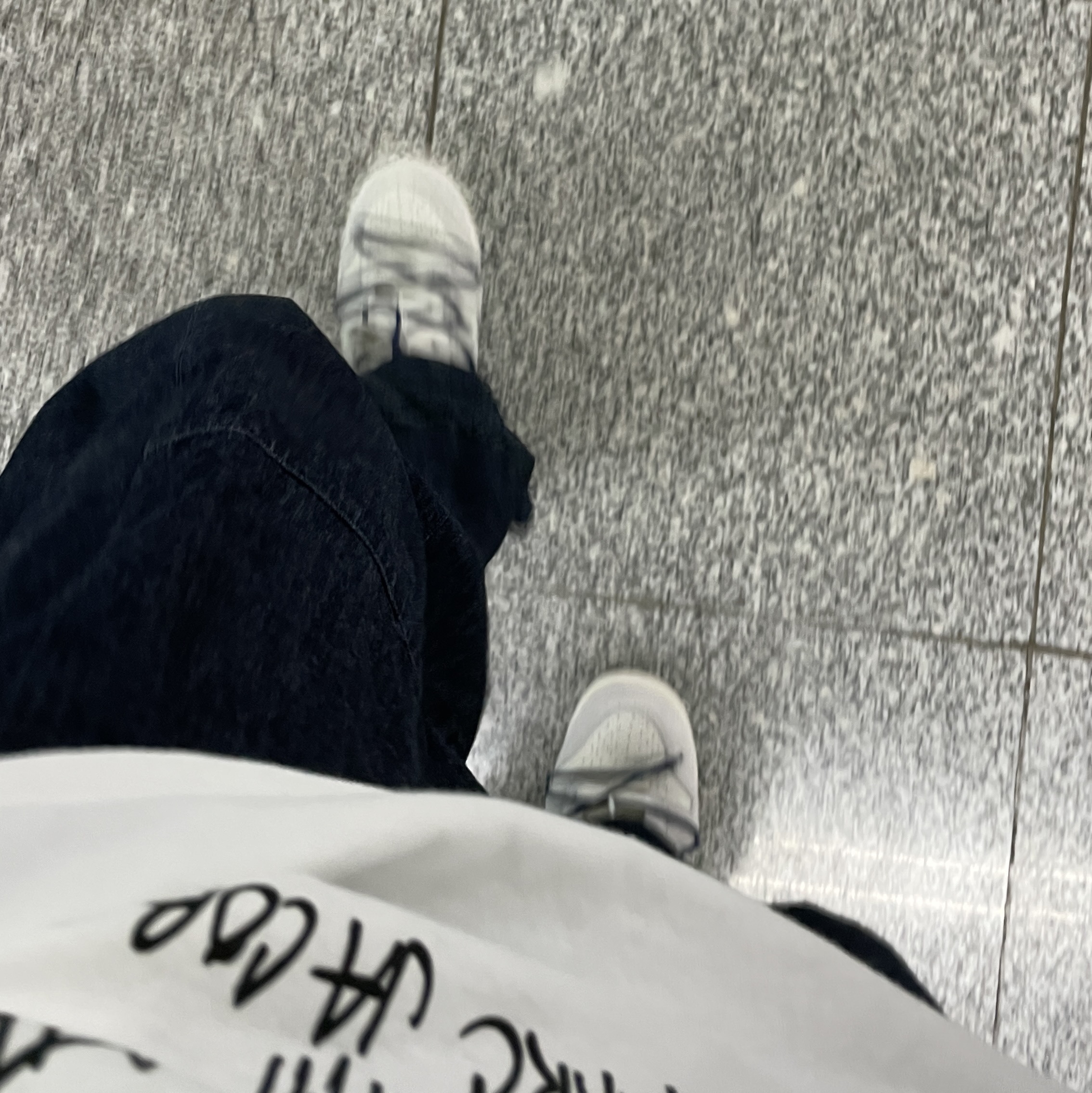 Nike x Off-White Dunk Low The 50 - Lot 18 착용 스타일