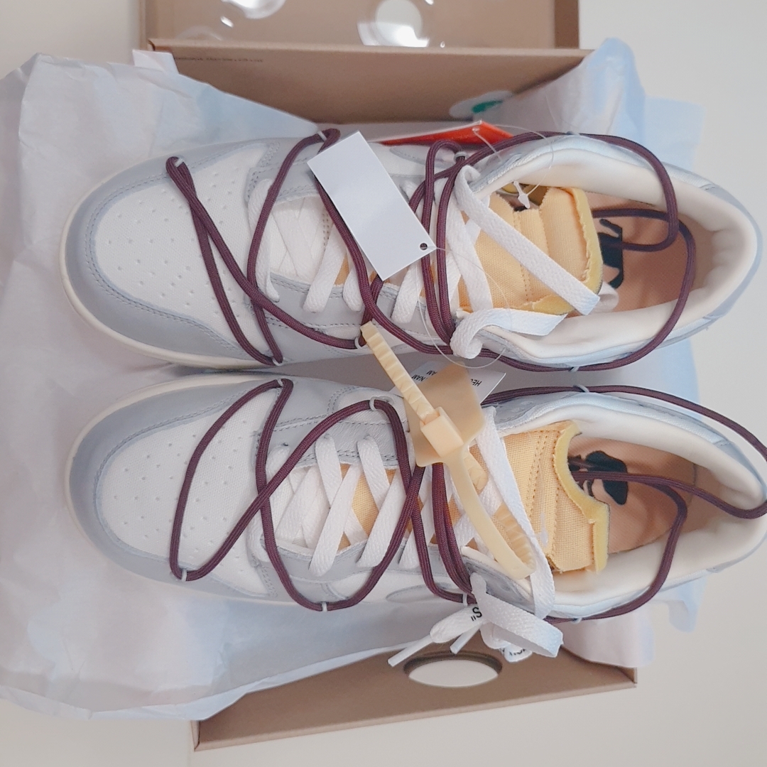 Nike x Off-White Dunk Low The 50 - Lot 46 착용 스타일 - 3