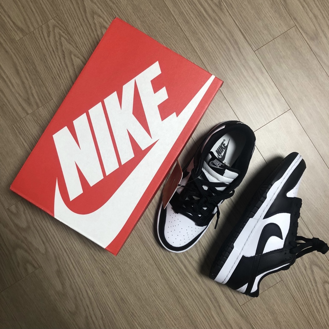 Nike Dunk Low Retro Black 착용 스타일