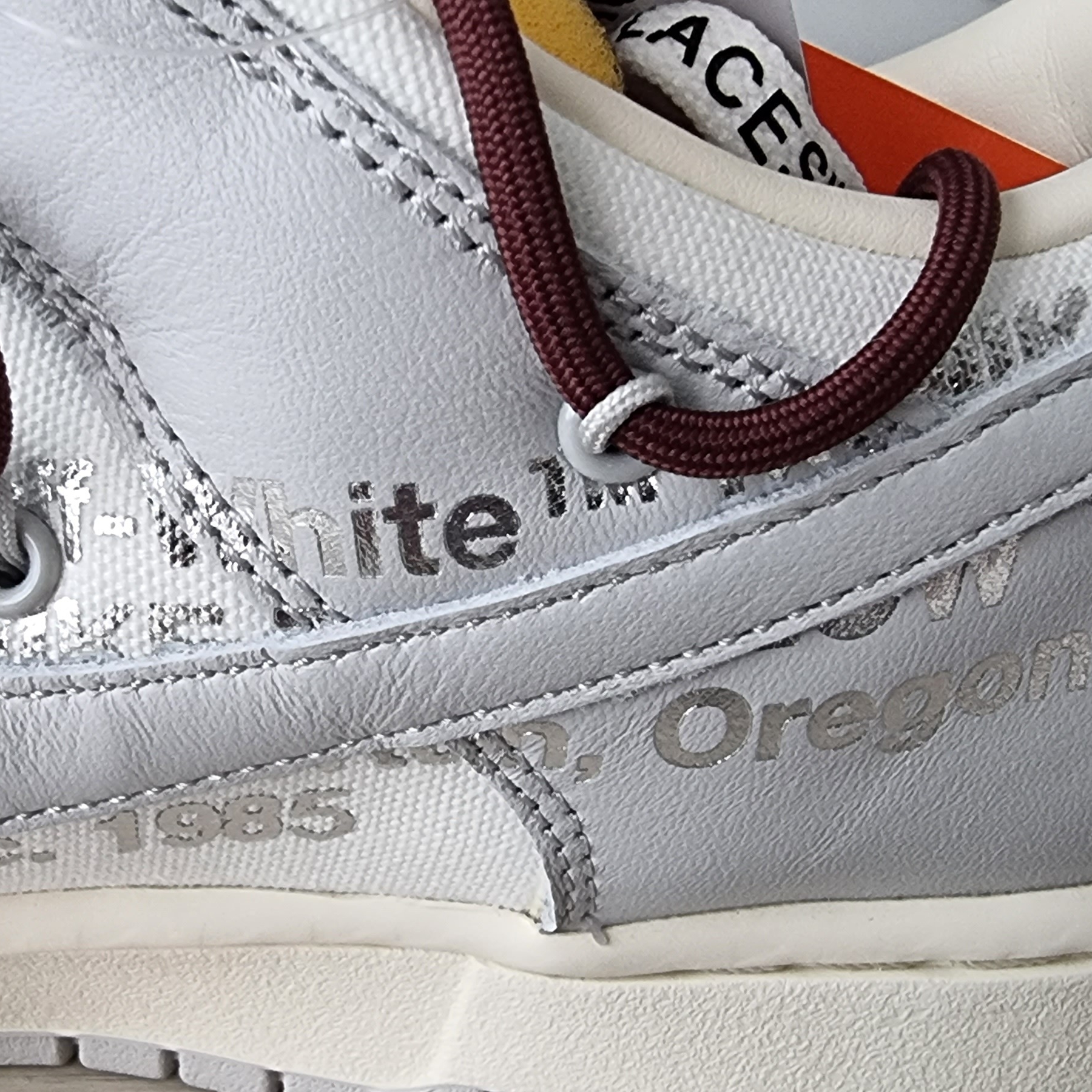 Nike x Off-White Dunk Low The 50 - Lot 46 착용 스타일 - 3