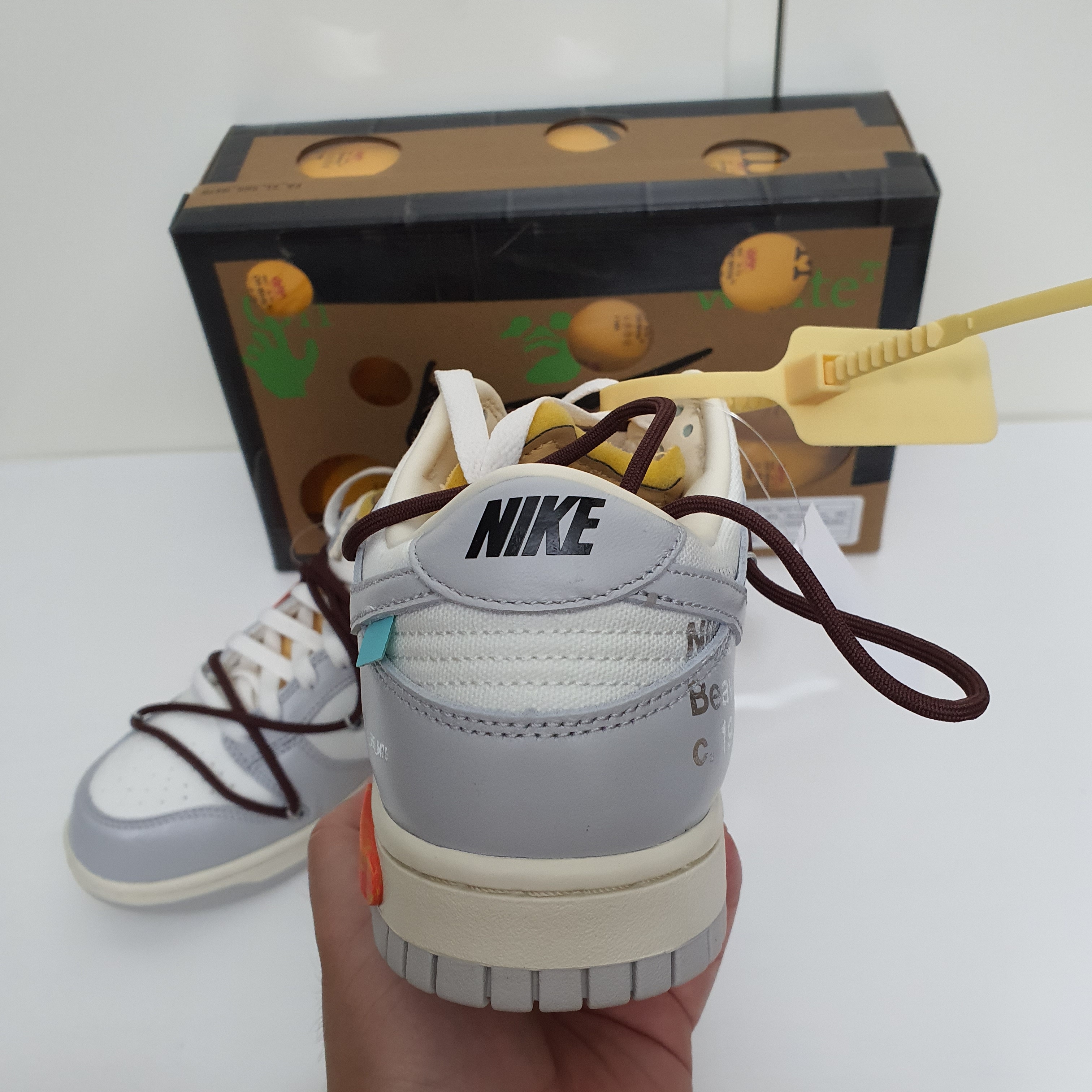 Nike x Off-White Dunk Low The 50 - Lot 46 착용 스타일 - 3
