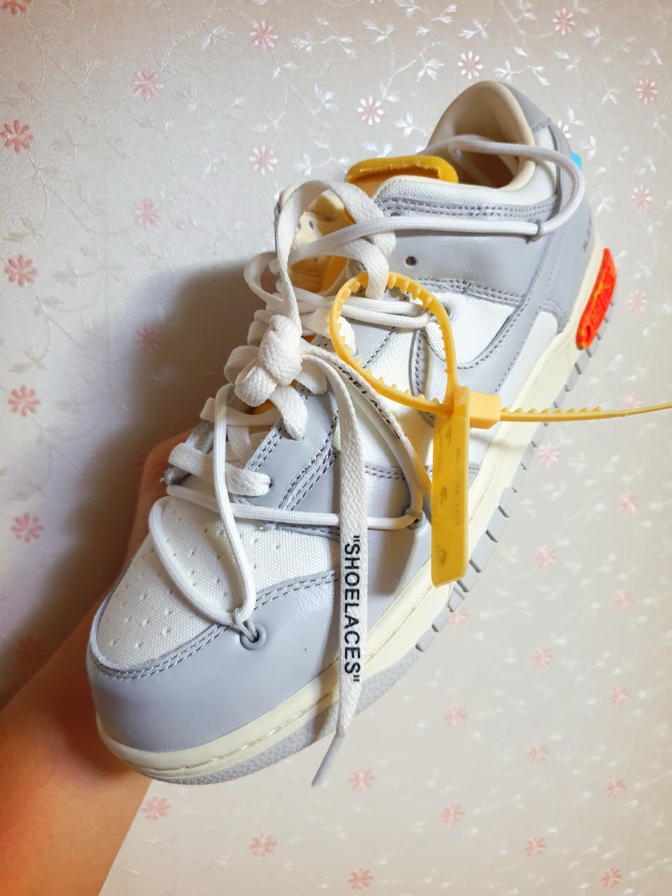 Nike x Off-White Dunk Low The 50 - Lot 46 착용 스타일 - 1