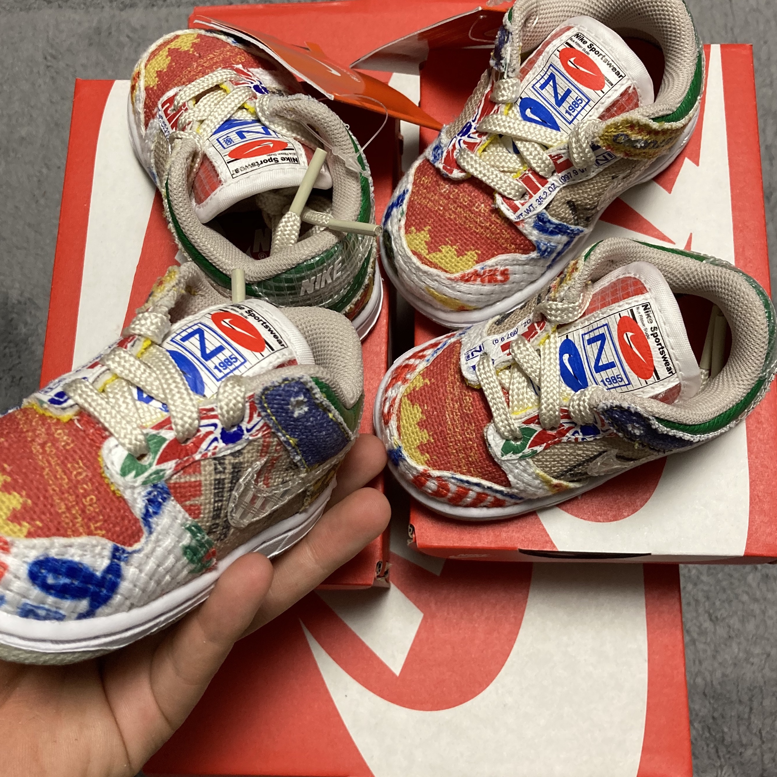 (TD) Nike Dunk Low SP City Market 착용 스타일