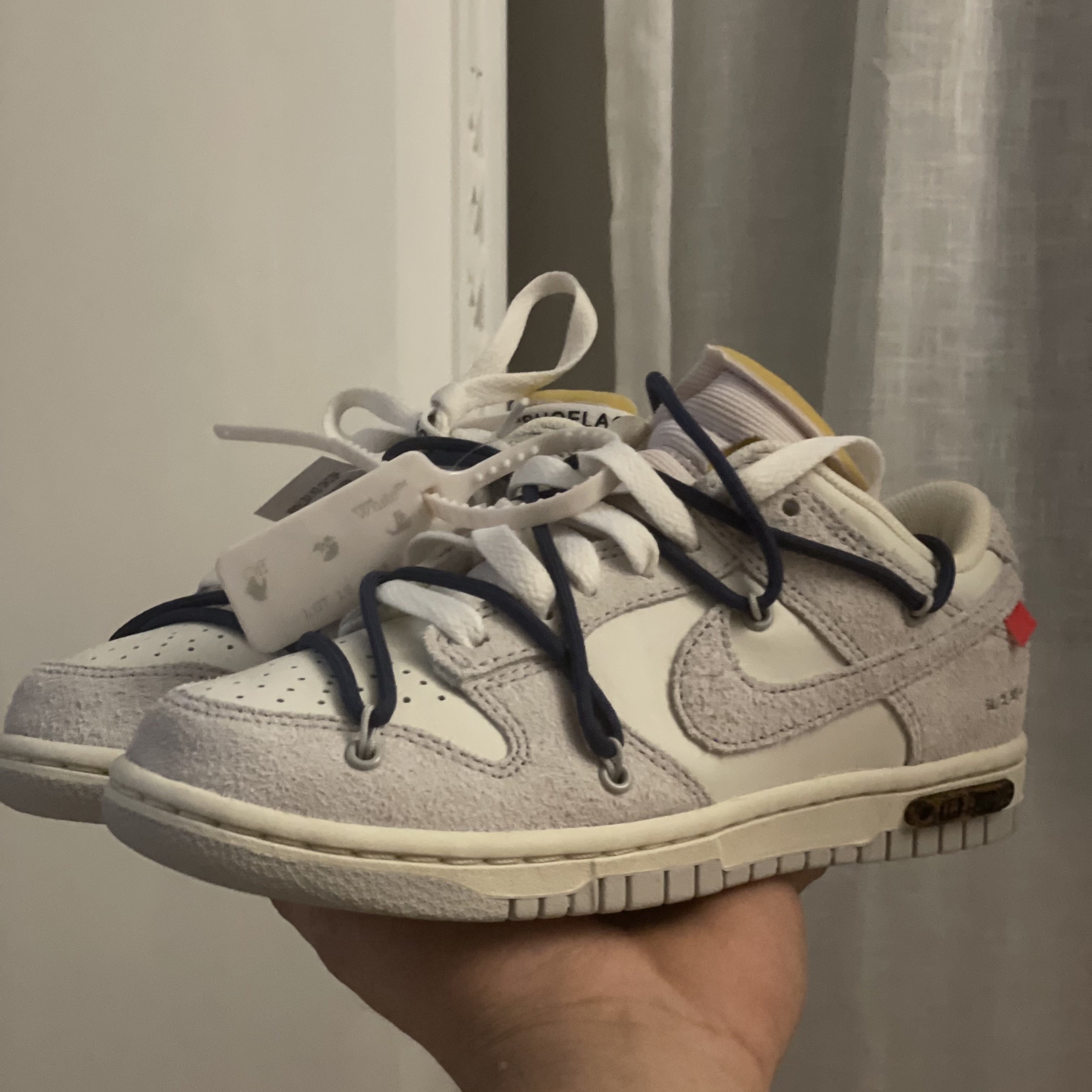 Nike x Off-White Dunk Low The 50 - Lot 18 착용 스타일