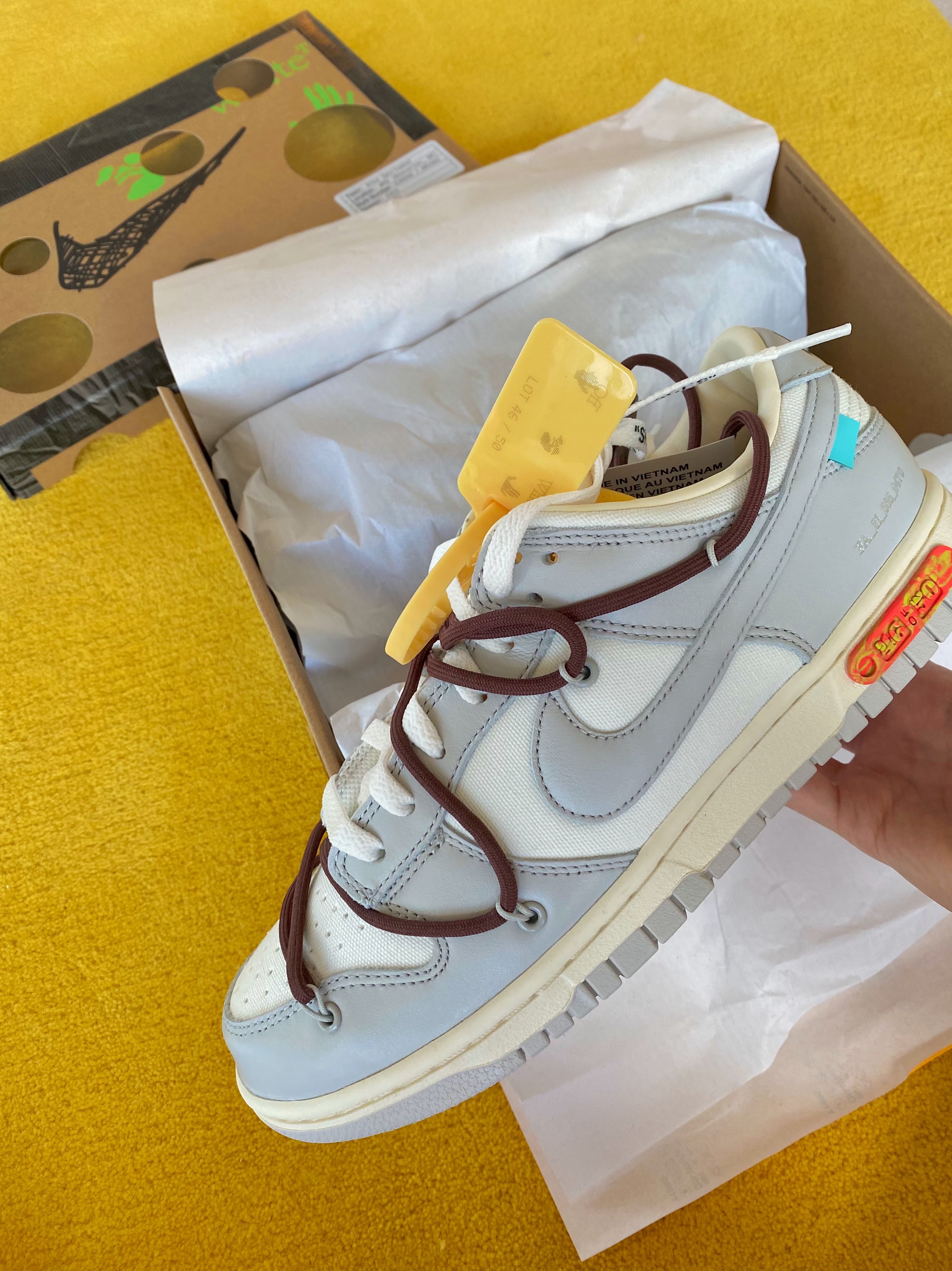 Nike x Off-White Dunk Low The 50 - Lot 46 착용 스타일
