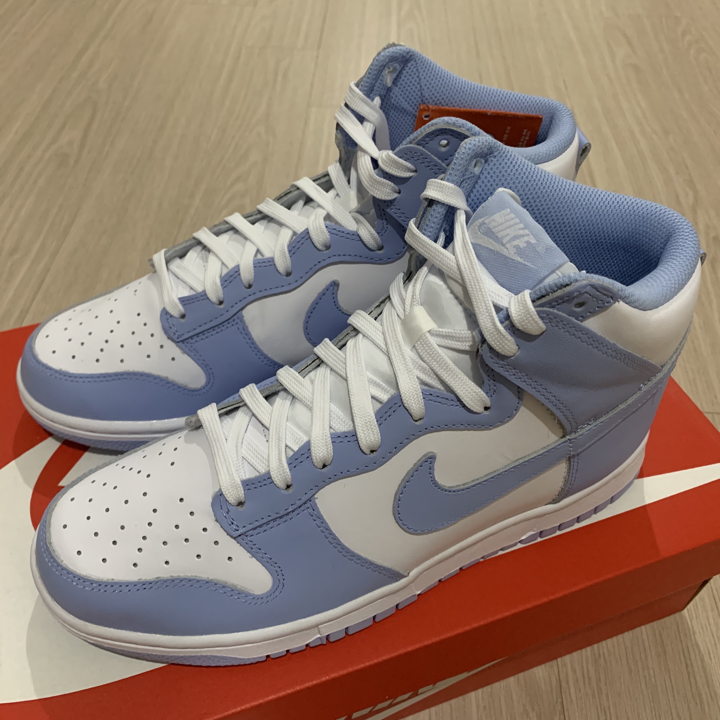 (W) Nike Dunk High Aluminum 착용 스타일 - 1