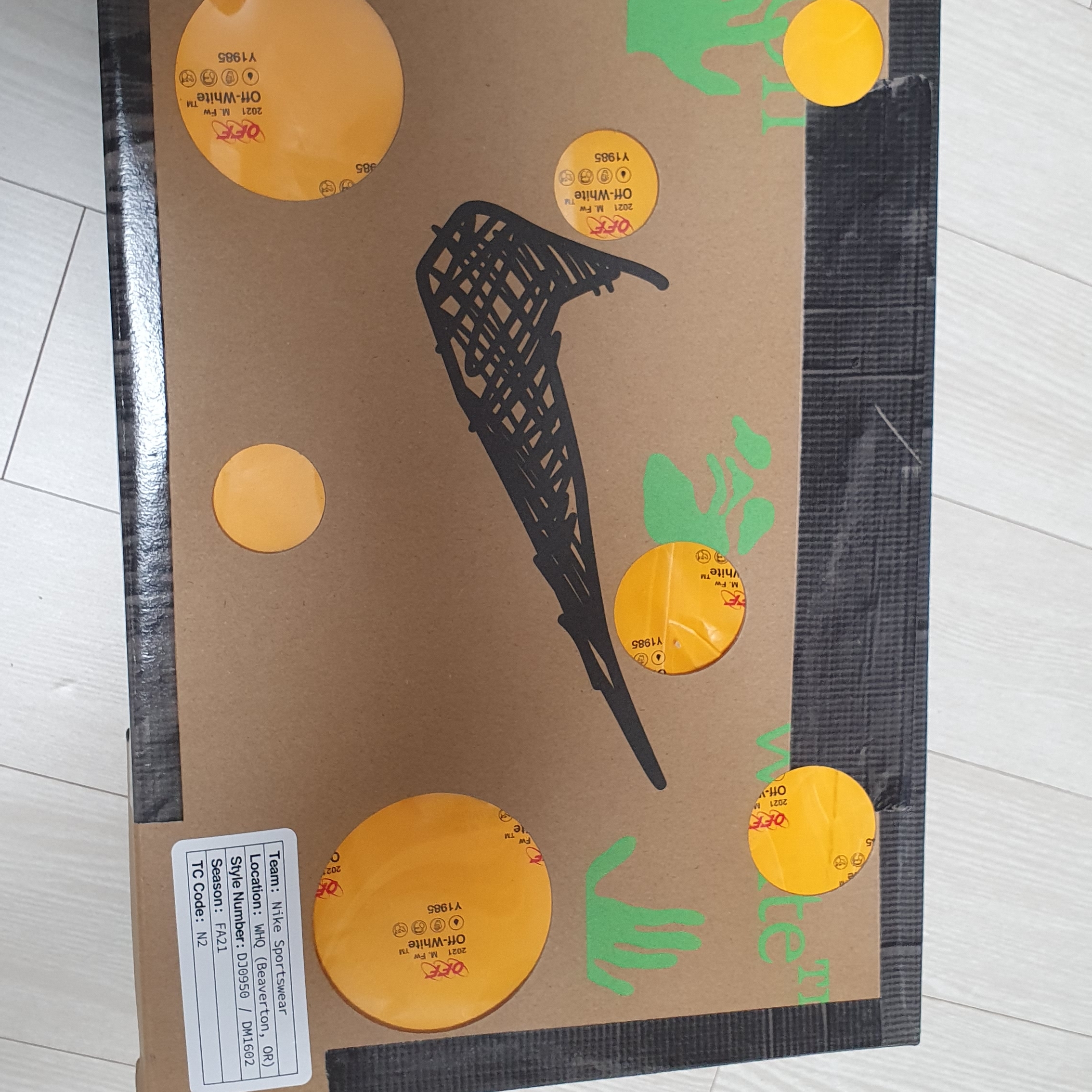 Nike x Off-White Dunk Low The 50 - Lot 46 착용 스타일 - 1