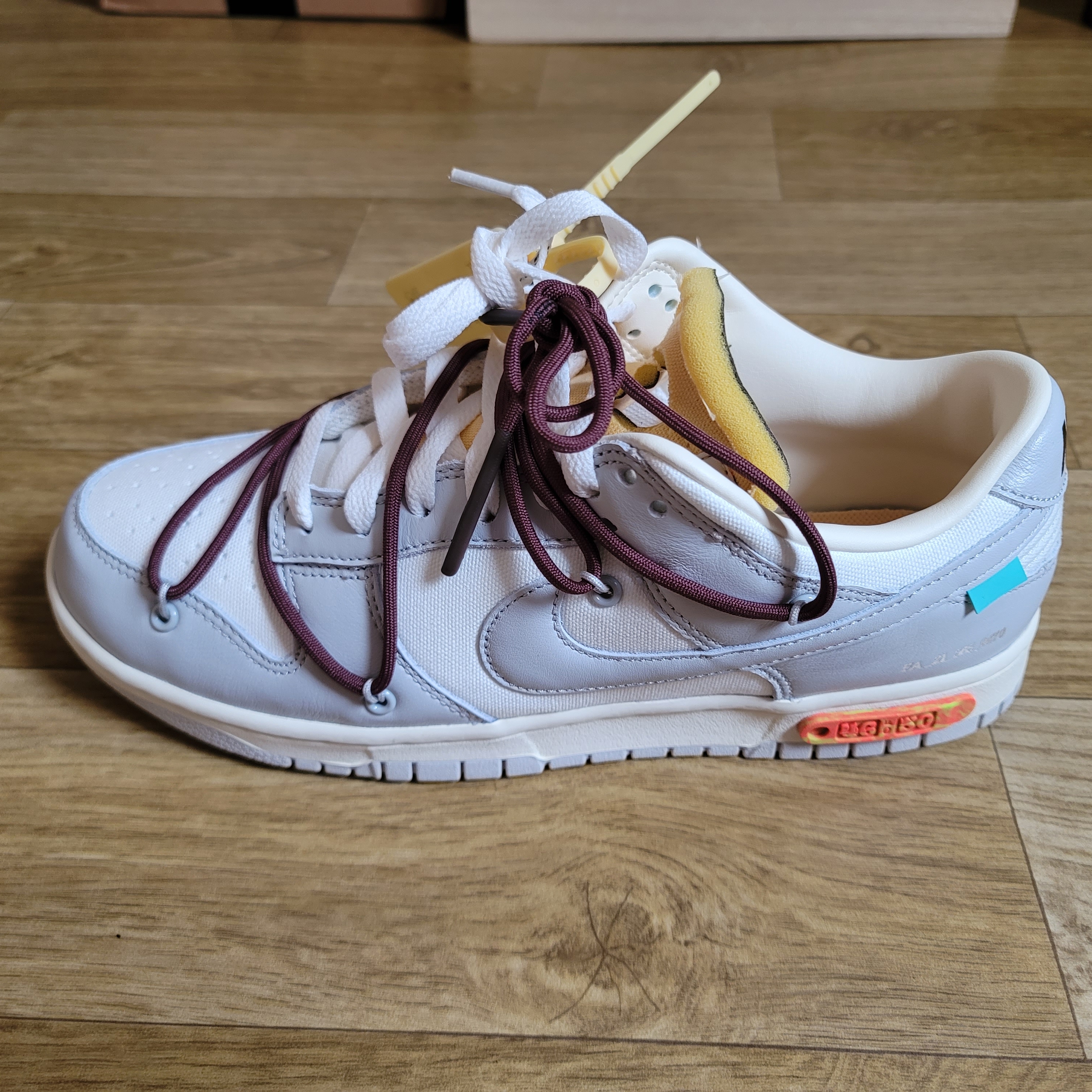 Nike x Off-White Dunk Low The 50 - Lot 46 착용 스타일