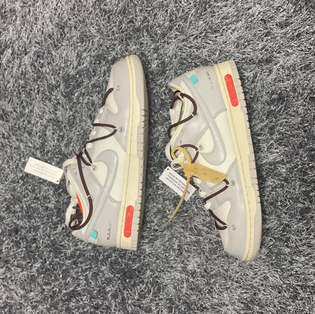 Nike x Off-White Dunk Low The 50 - Lot 46 착용 스타일 - 2