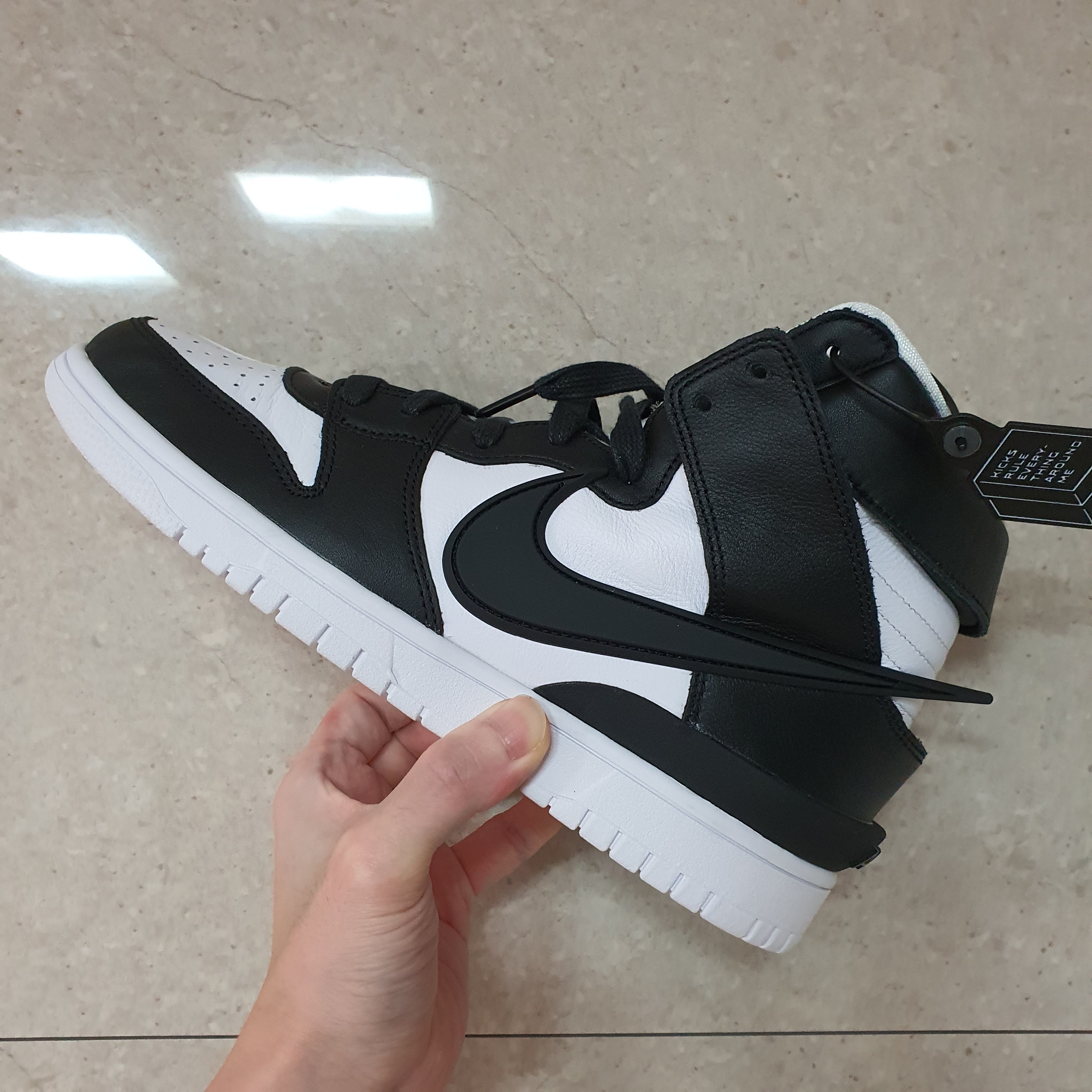 Nike x Ambush Dunk High Black 착용 스타일